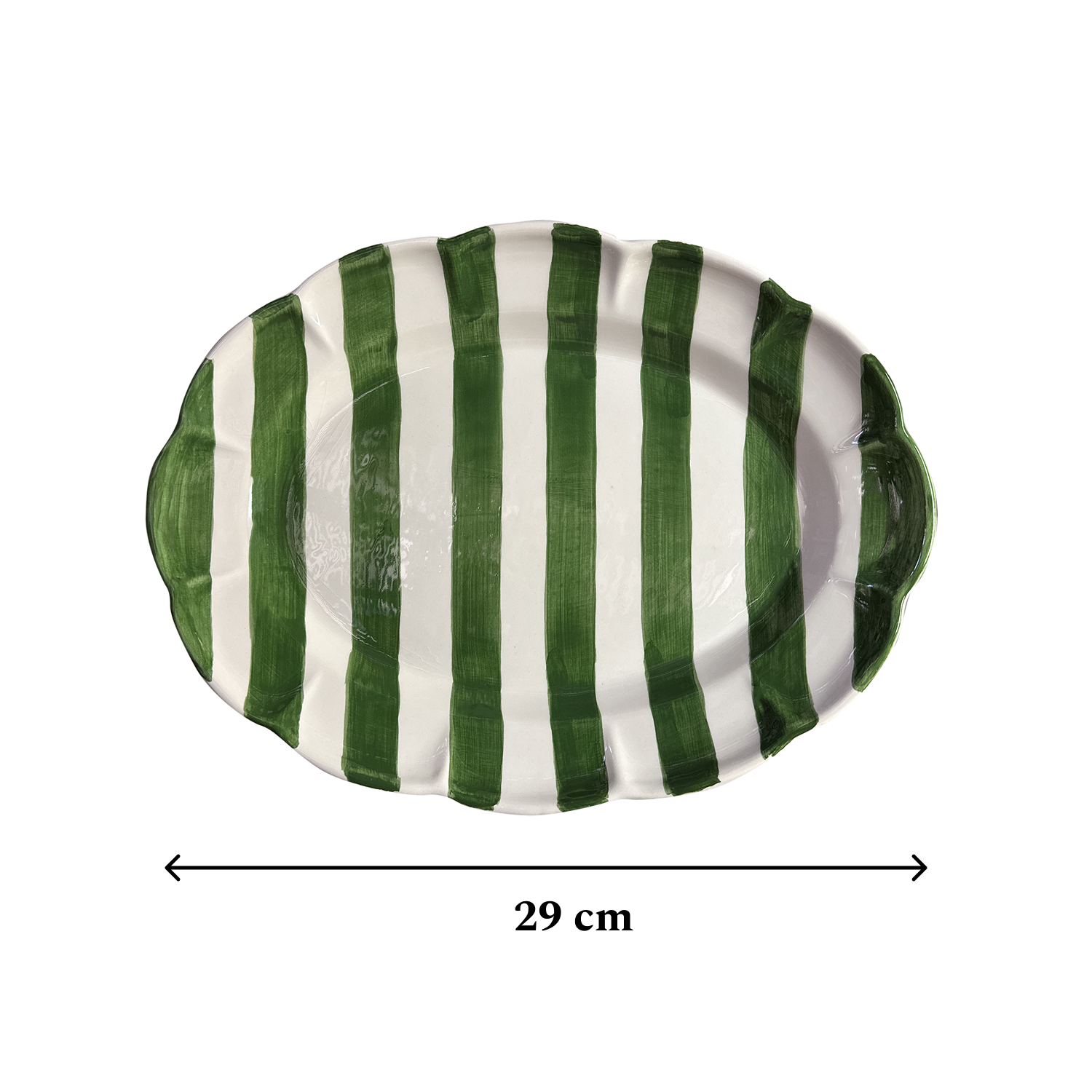 DOLCEVITA NASTRO Vassoio Ovale Verde