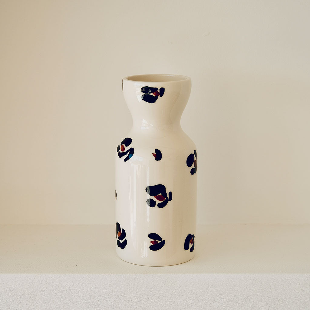 Totem in ceramica Mediterranea – Leopardo