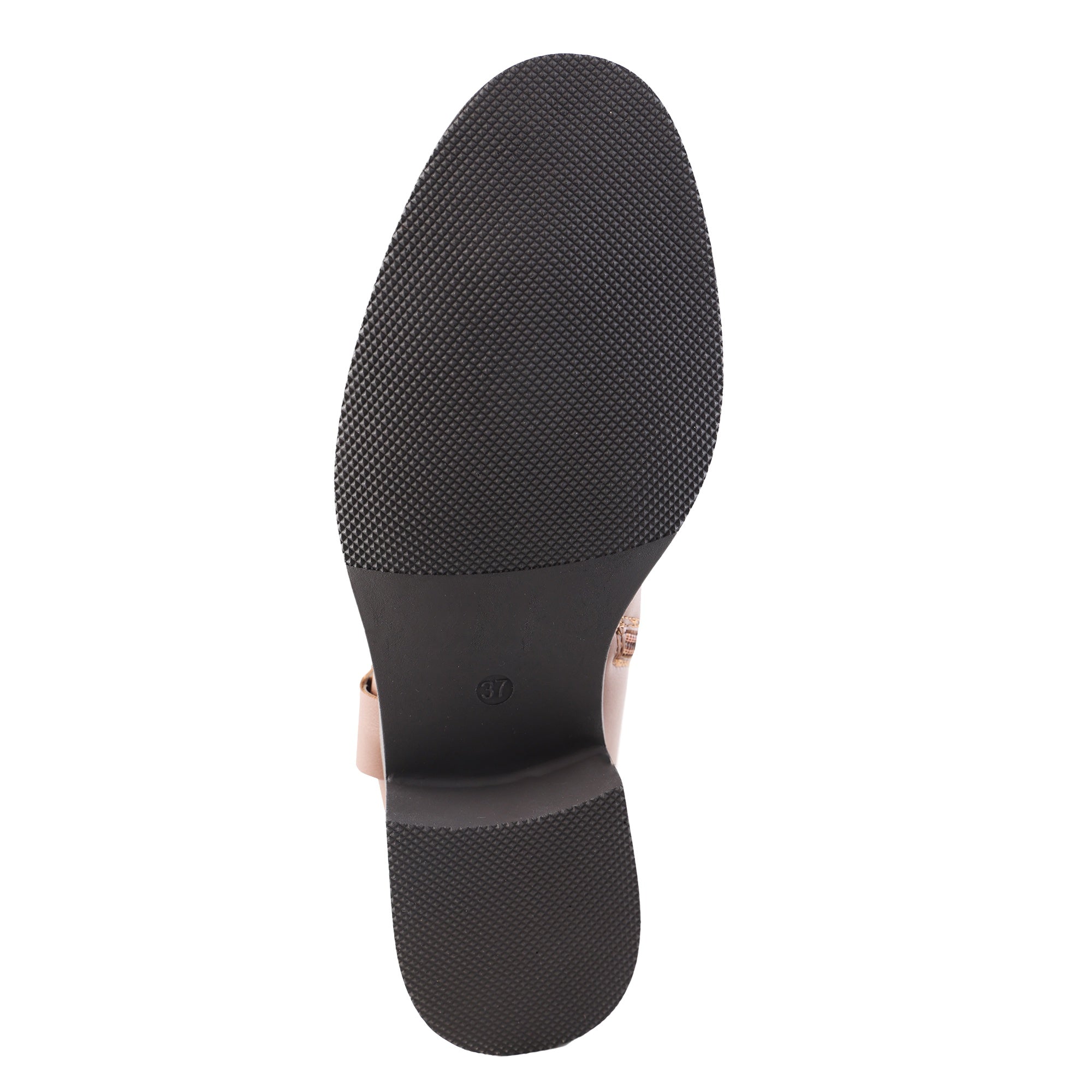 Stivali in simil pelle con banda elastica laterale Cammello