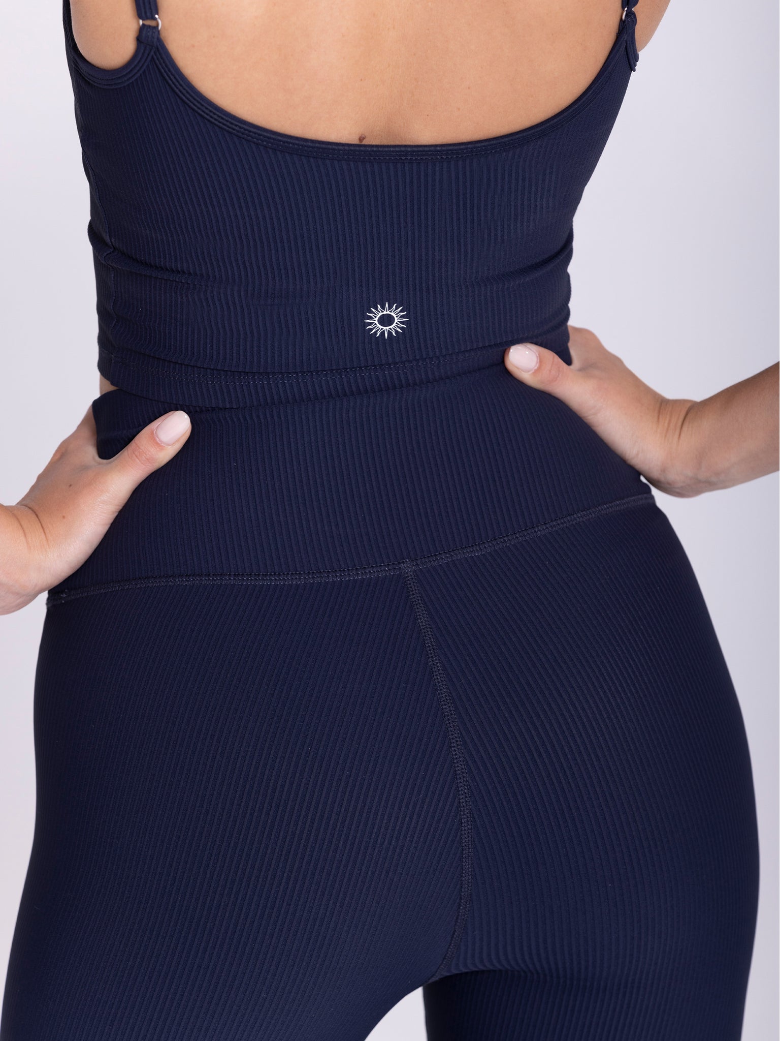 Leggings Lotus - Blu Notte