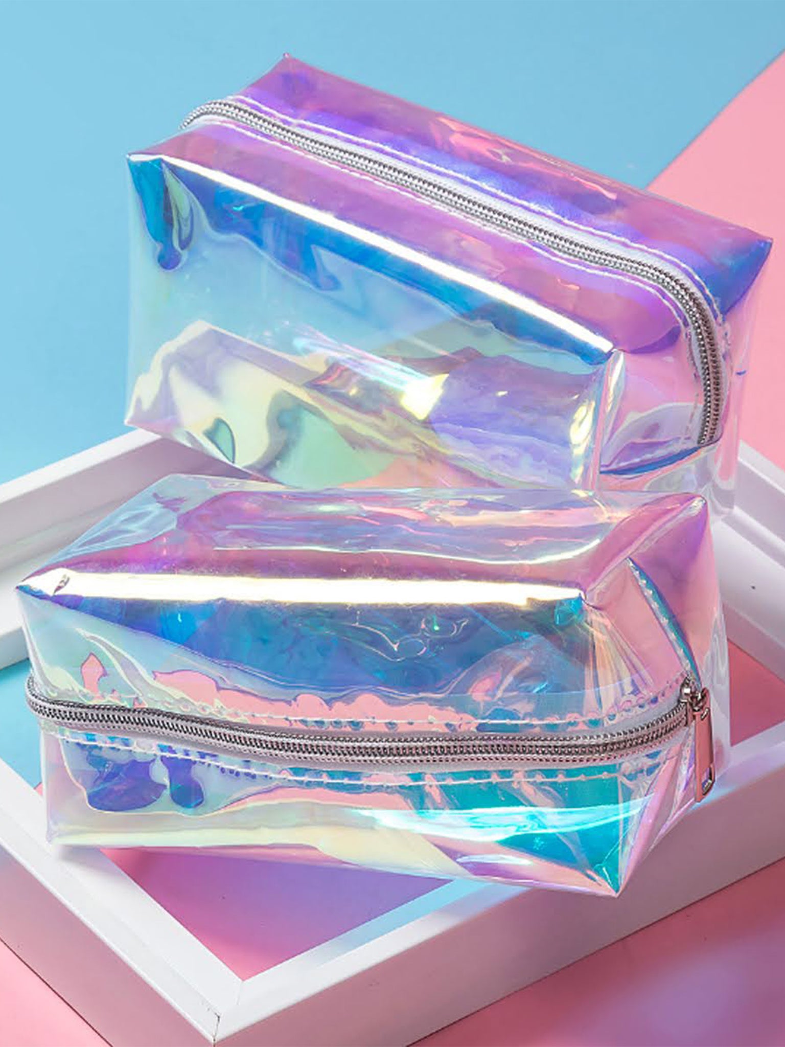 Borsa Per Il Trucco - Trasparente