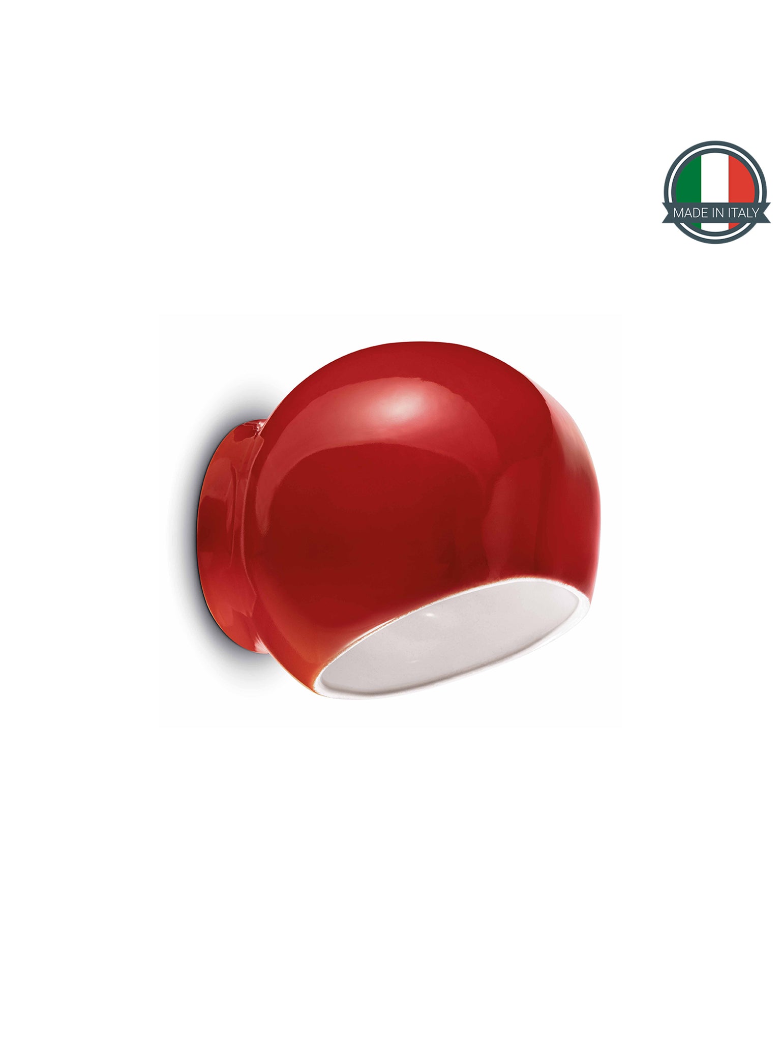 Lampada A Parete Ayrton Rosso C2553(ROS)