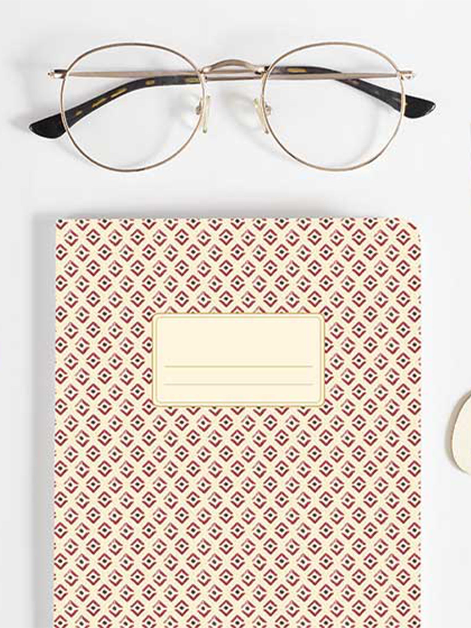 Cutodia per PC con quaderno A4 e penna "Red&Blue"