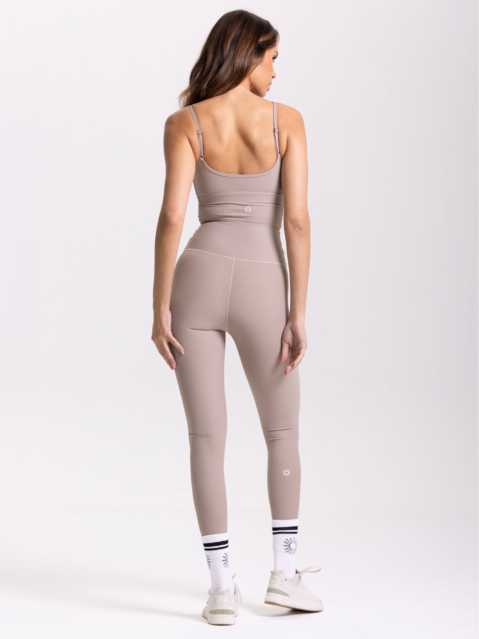 Leggings Lotus - Taupe