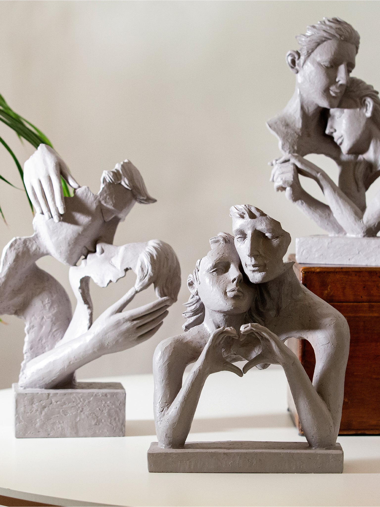 Scultura Poliresina Bacio Love Affair