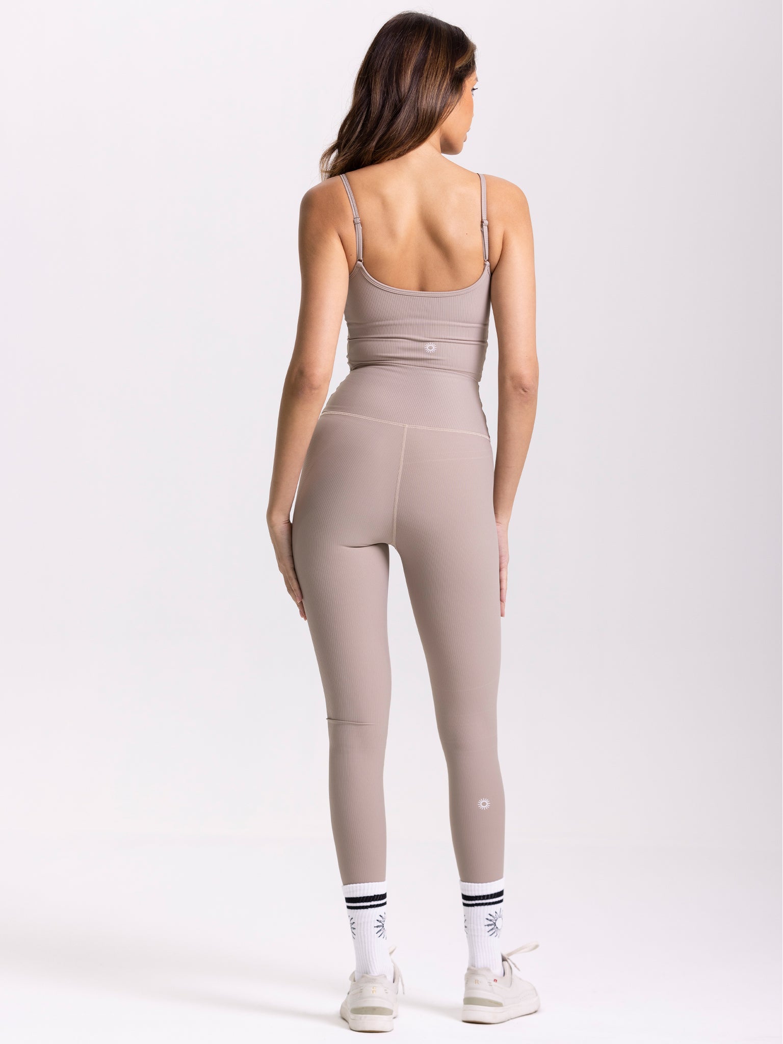 Leggings Lotus - Taupe