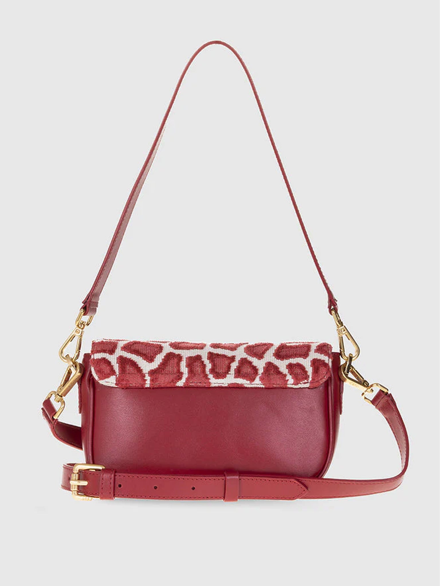 MARIASILVIA ANIMALIER RED