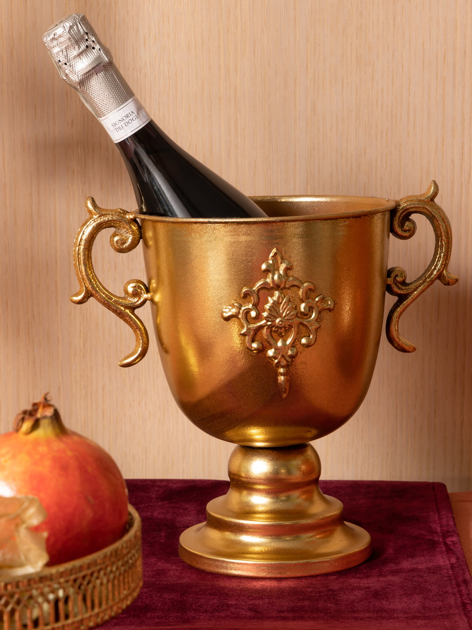 Coppa oro Maraja 87292 25x24x25 cm