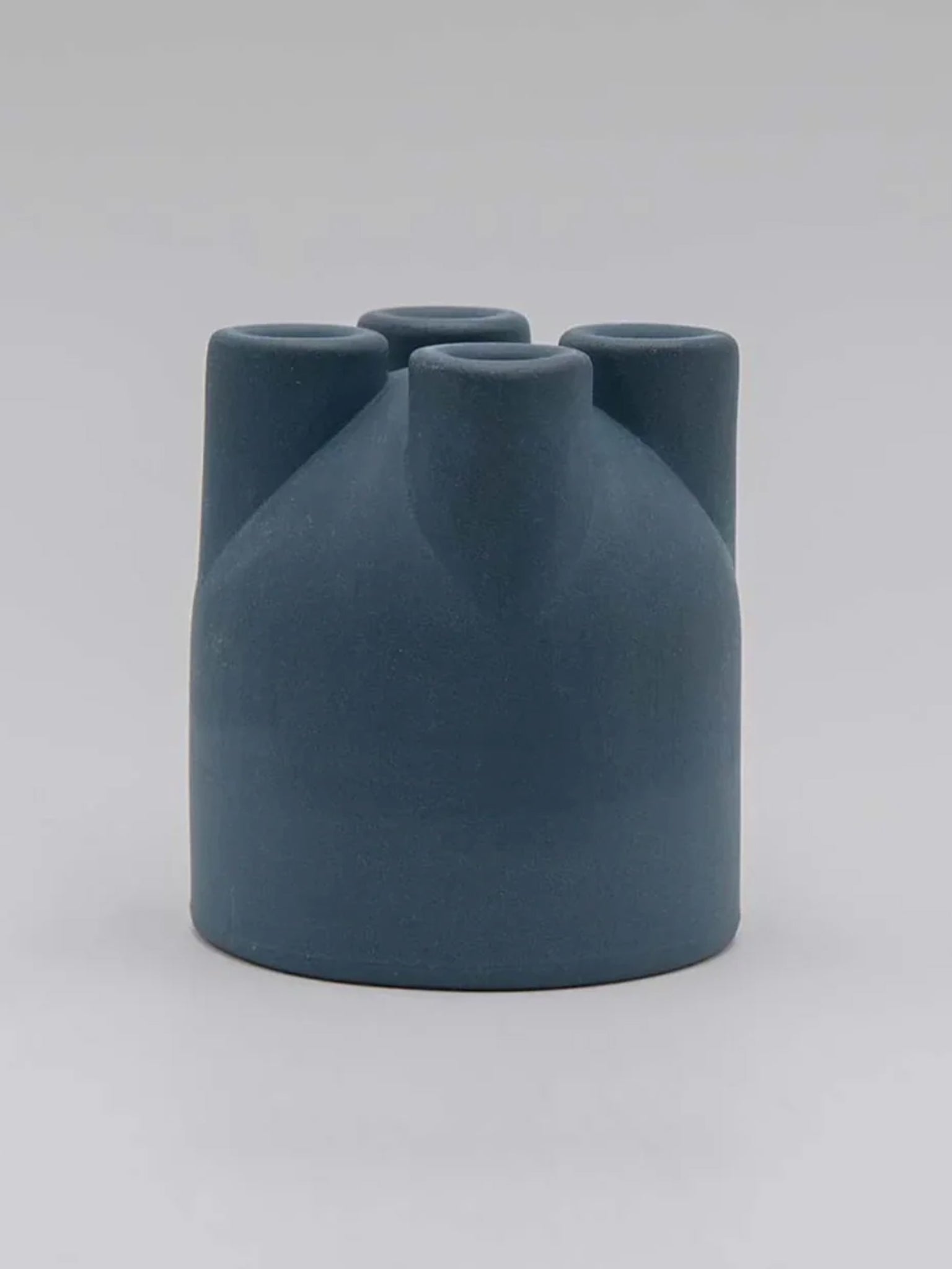 CUP WITH SAUCER - TEAL BLUE