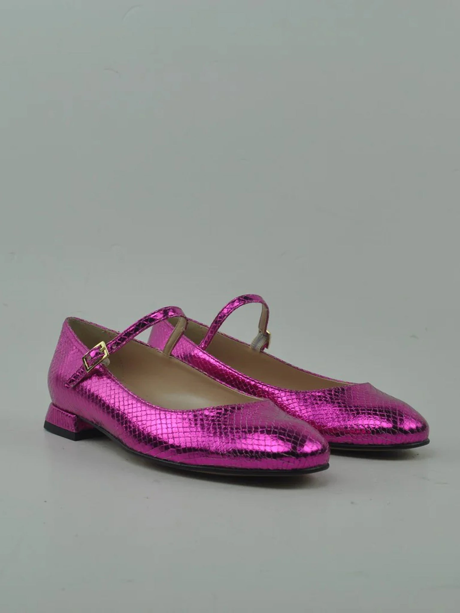 BALLERINA IN LAMINATO FUCSIA