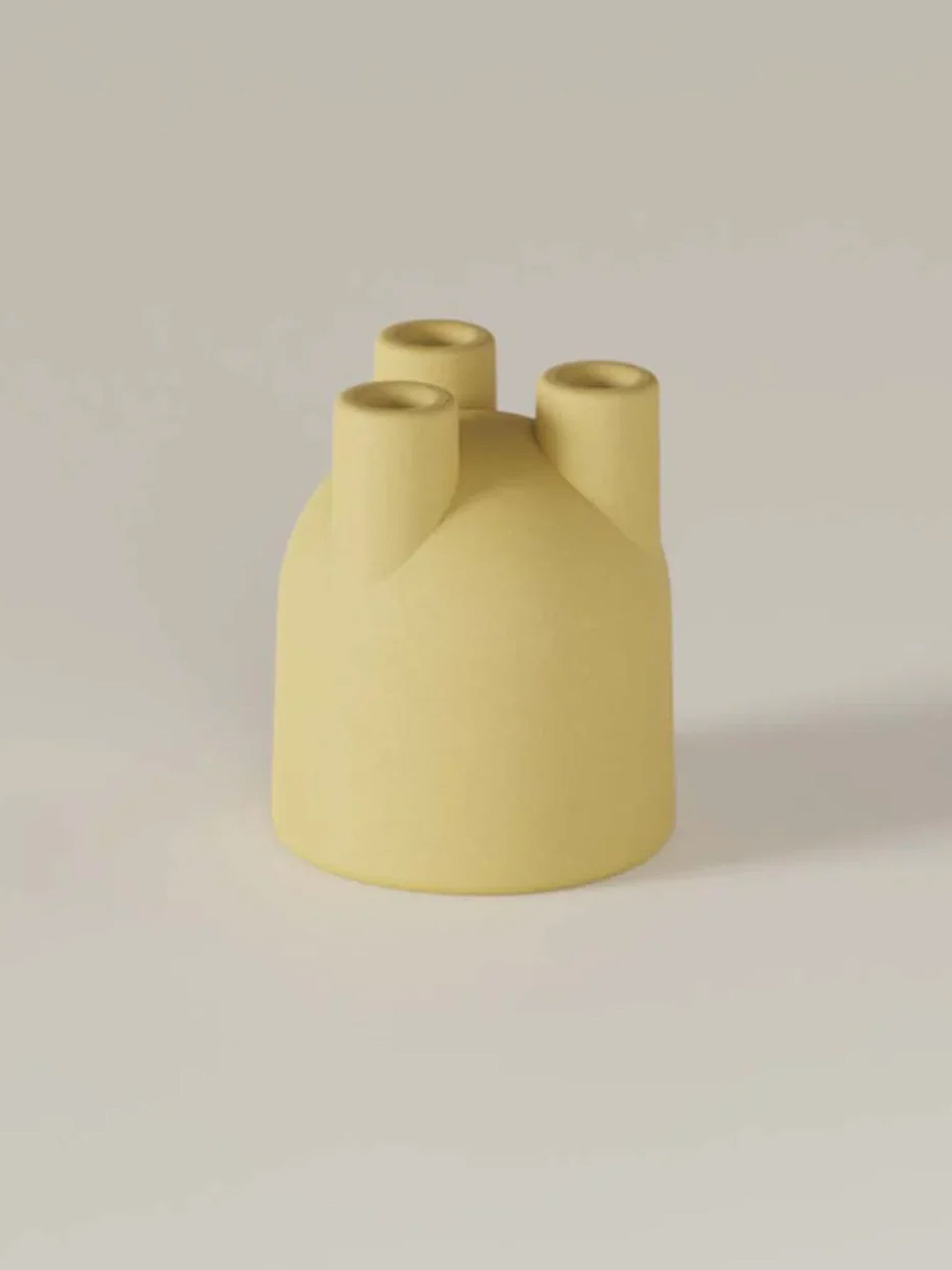 CUP WITH SAUCER - YELLOW