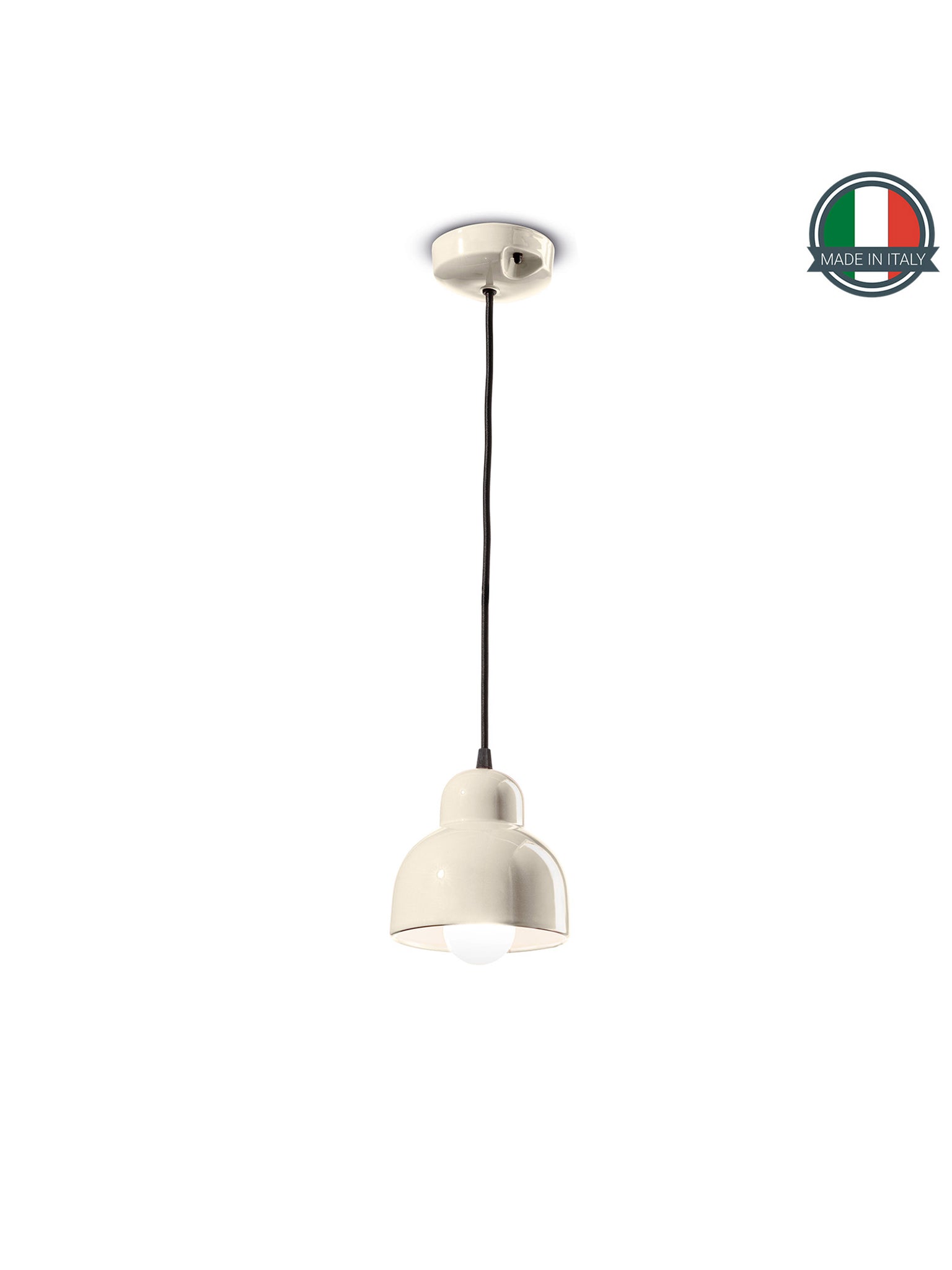 Lampada A Sospensione Berimbau Crema C2611(CRM)