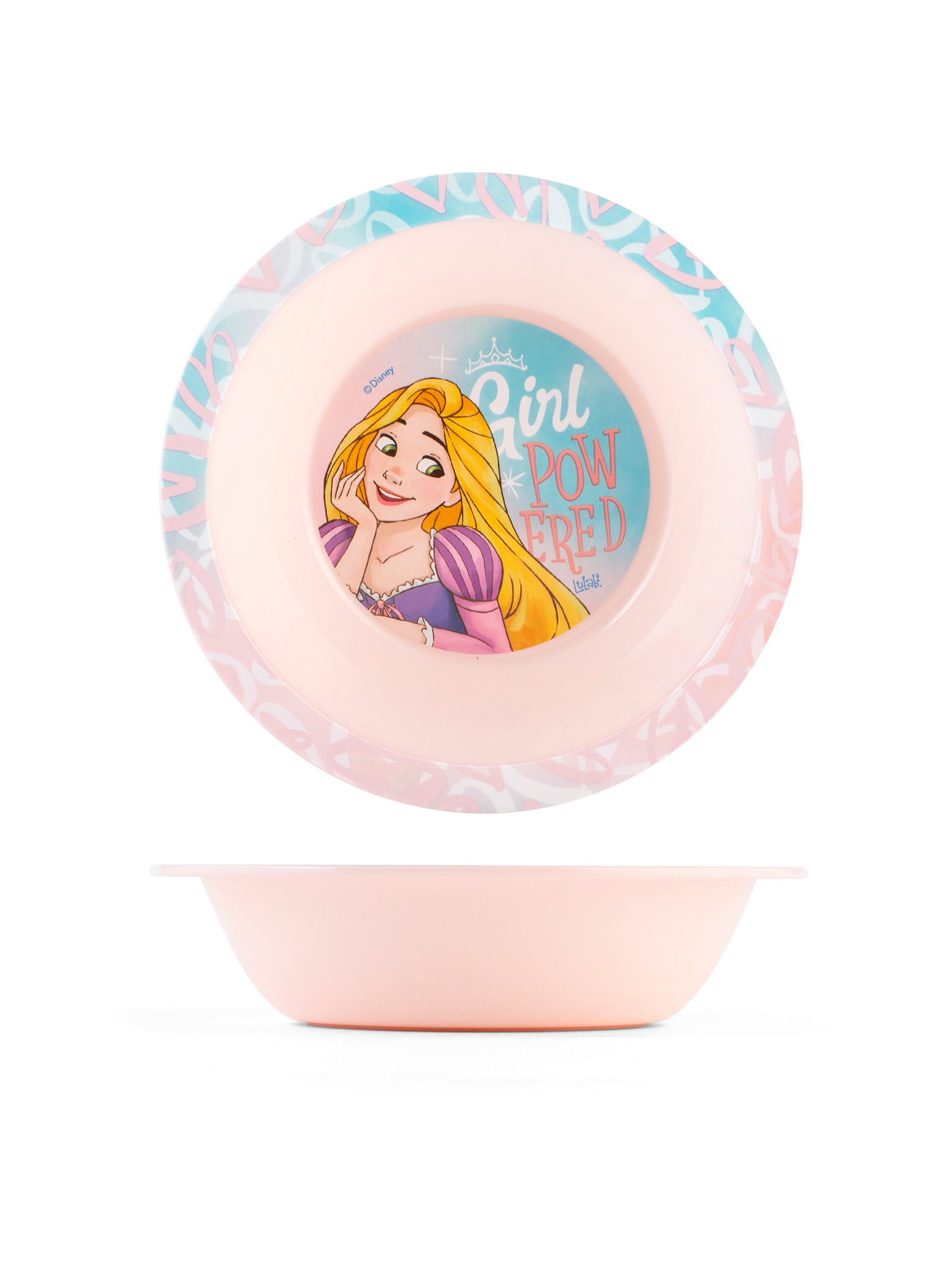 Princess Set 3 Pezzi Bimbo, Polipropilene, Rosa, Decorato