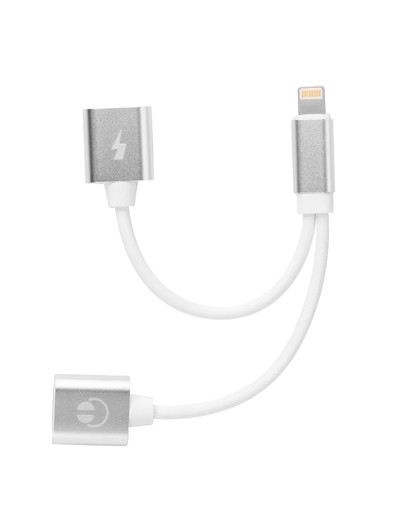 ADATTATORE LIGHTNING 1 MASCHIO E 2 FEMMINE IOS 11  SOLDI