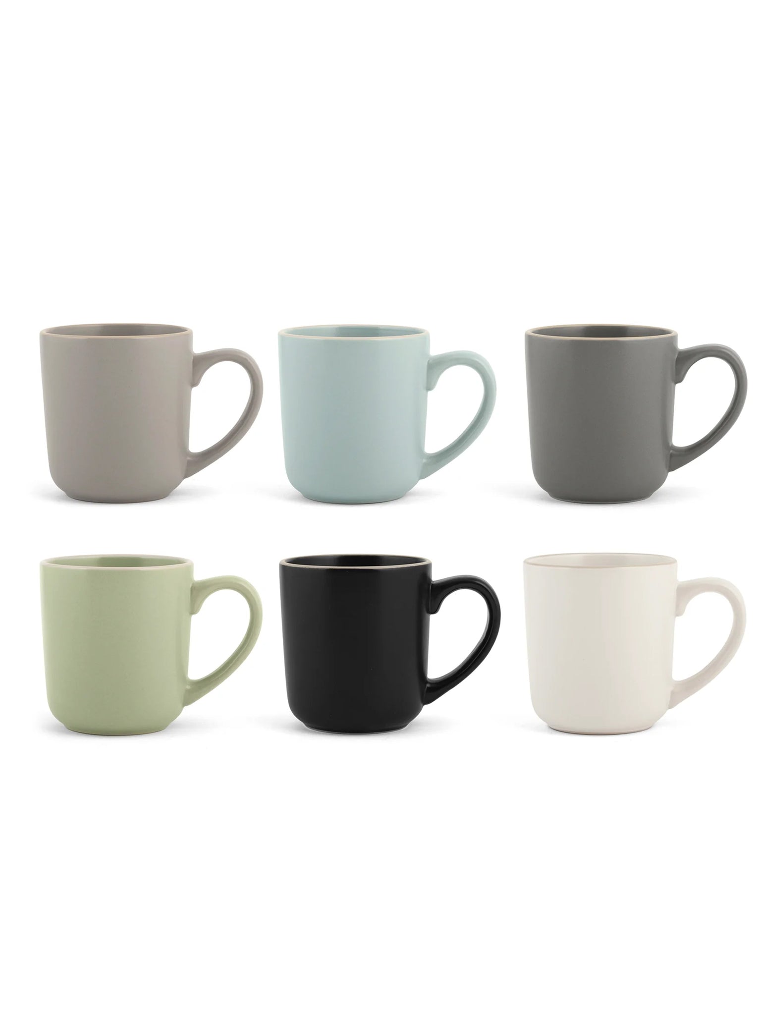 Set 6 Mug Bergen Colori Assortiti 400 cc