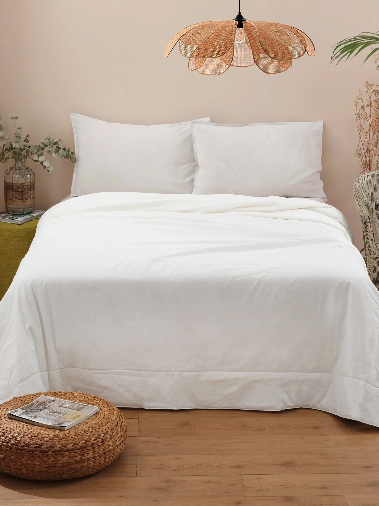 CLOE QUILT Bianco