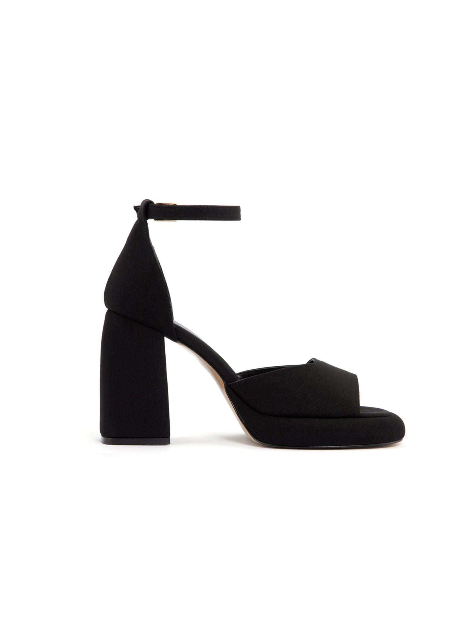 Sandalo con platform e tacco nero - Fashion Attitude