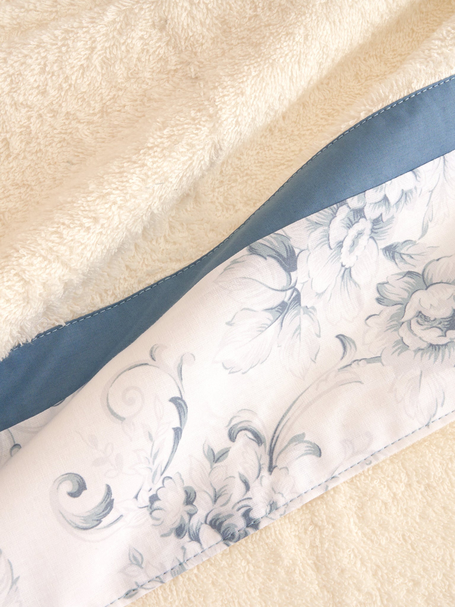 AMELIA Set Spugna 4 Pezzi Viso + Ospite, Blu