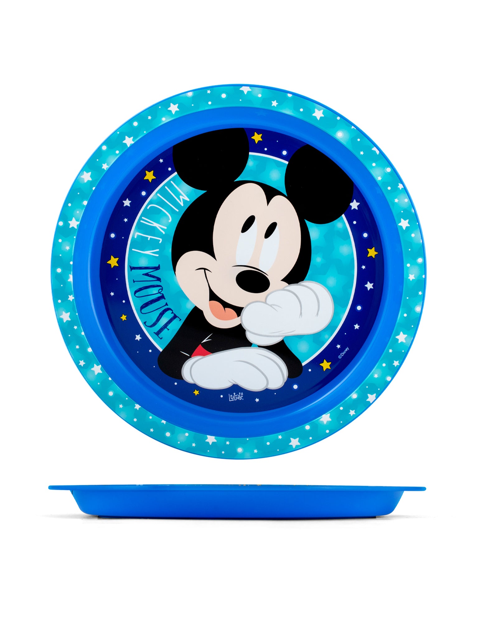 Mickey Cosmo Set 3 Pezzi Bimbo, Polipropilene, Blu, Decorato