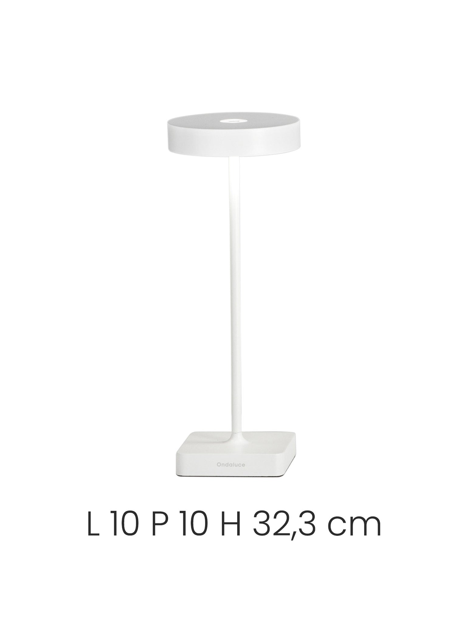 Tap - Lampada Da Tavolo Bianco