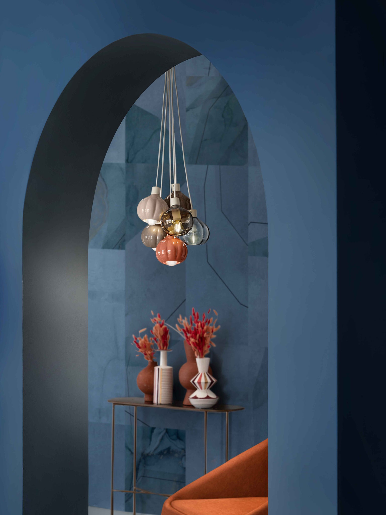 Lampada A Sospensione Afoxe' Bronzo C2642(BRO)