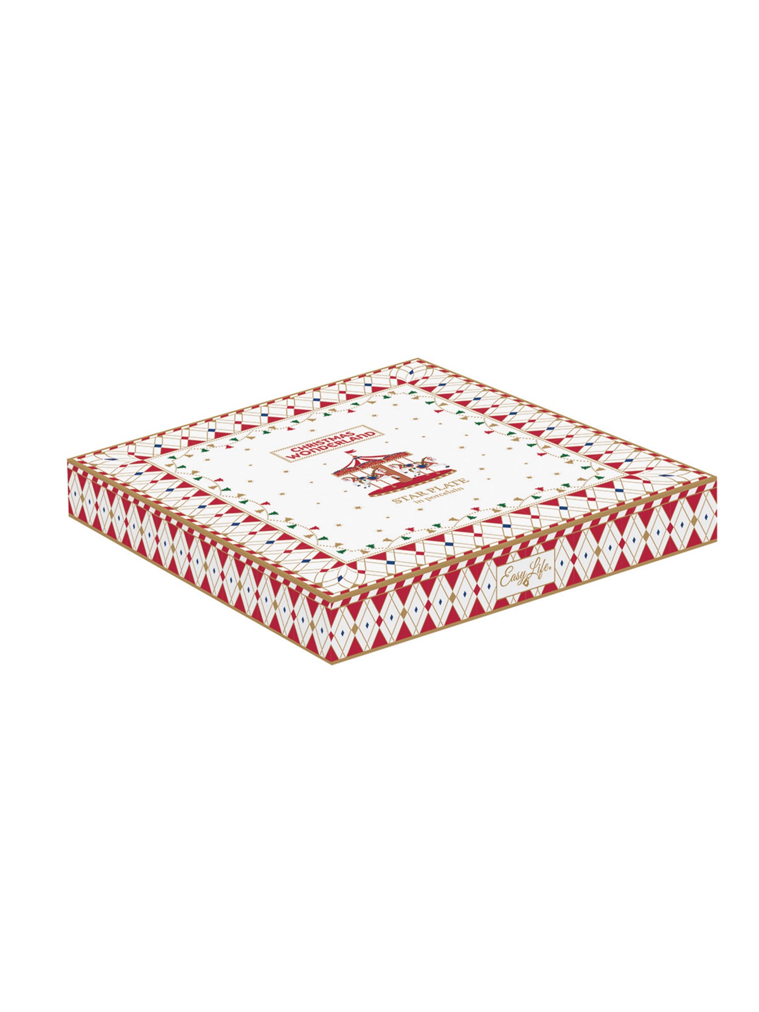 Piatto a stella Ø 19,5 cm CHRISTMAS WONDERLAND
