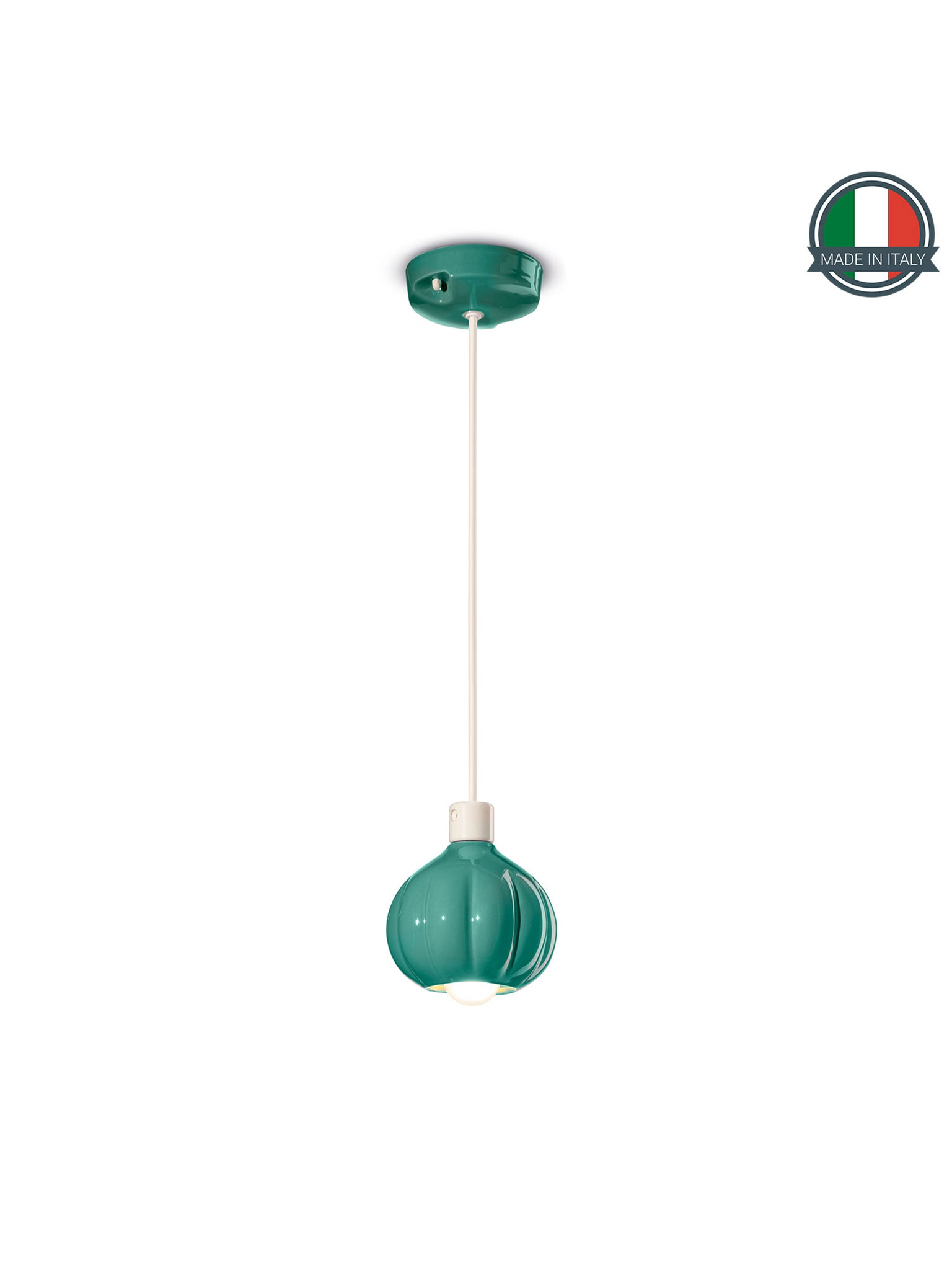Lampada A Sospensione Afoxe' Turchese C2640(TUR)
