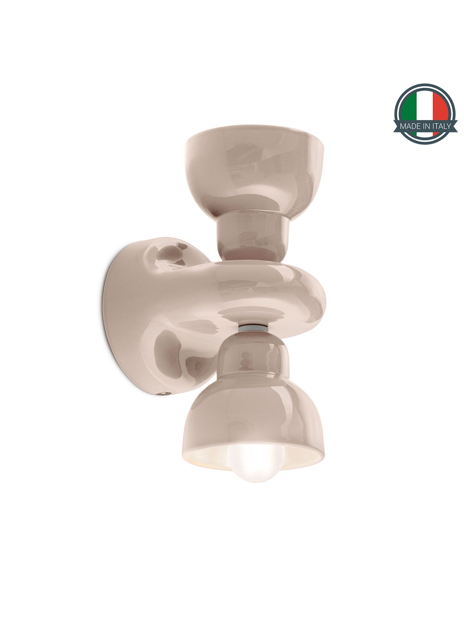 Lampada A Parete Berimbau Grigio Sabbia C2601(GRS)