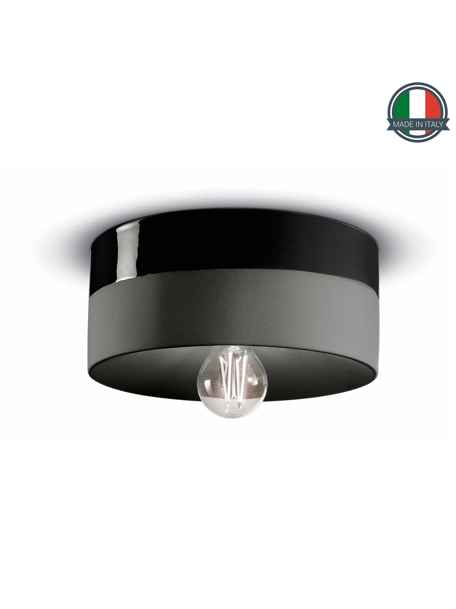 Plafoniera Pi Nero Carbone C1793(NEC)