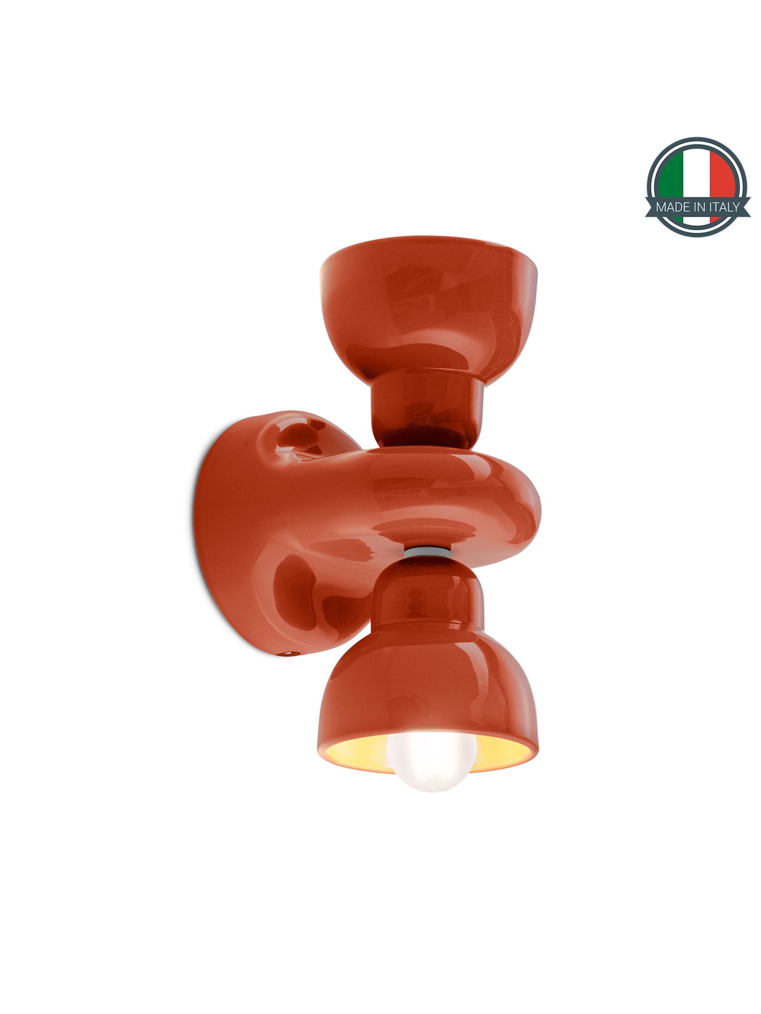Lampada A Parete Berimbau Arancio Pokè C2601(APO)