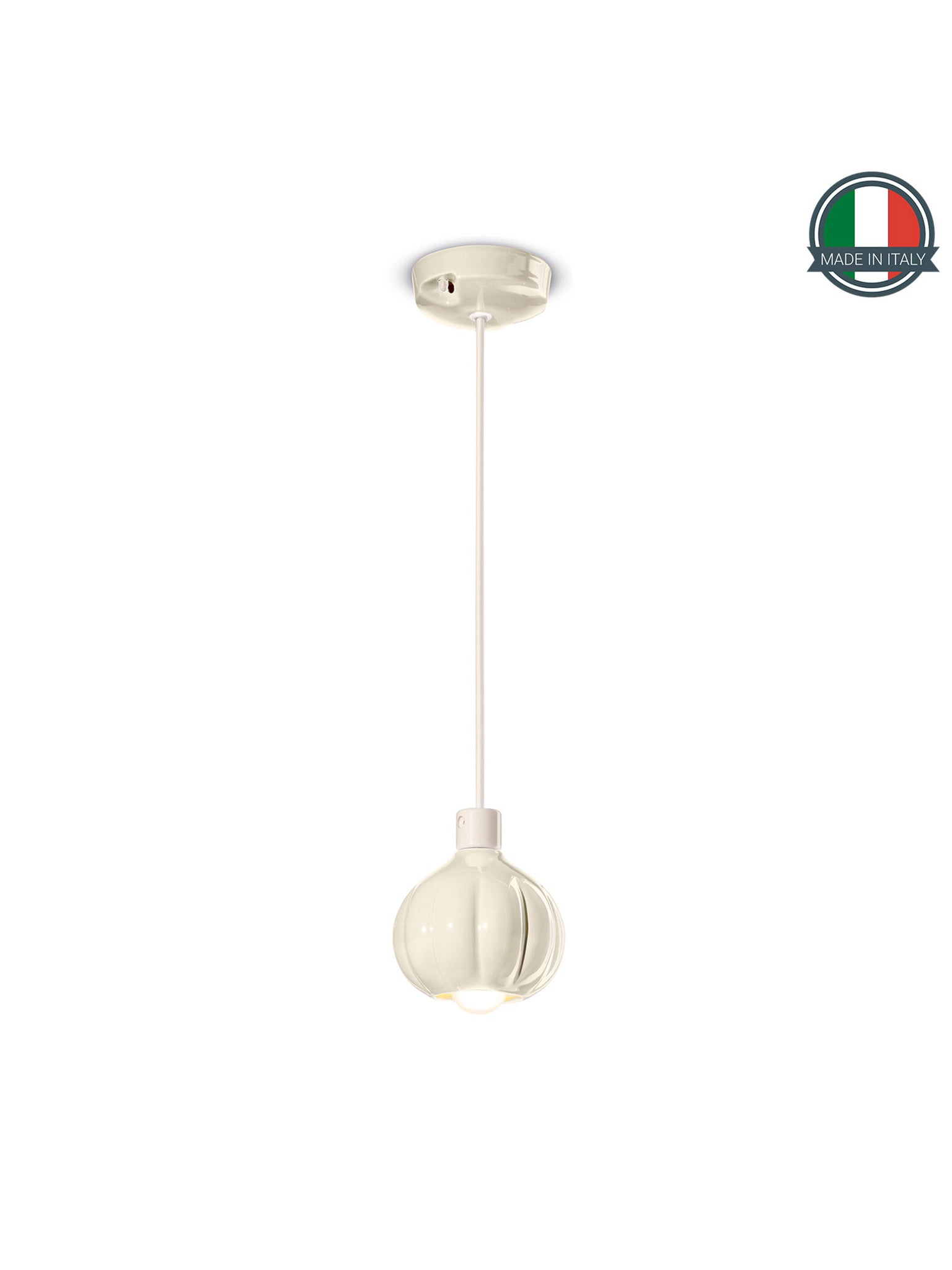 Lampada A Sospensione Afoxe' Crema C2640(CRM)