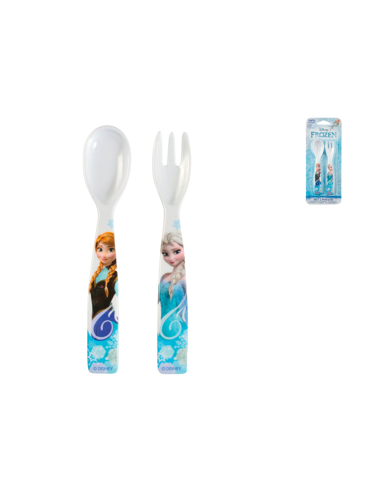 Set Cucchiaio Forchetta Mlm Disney Frozen 2