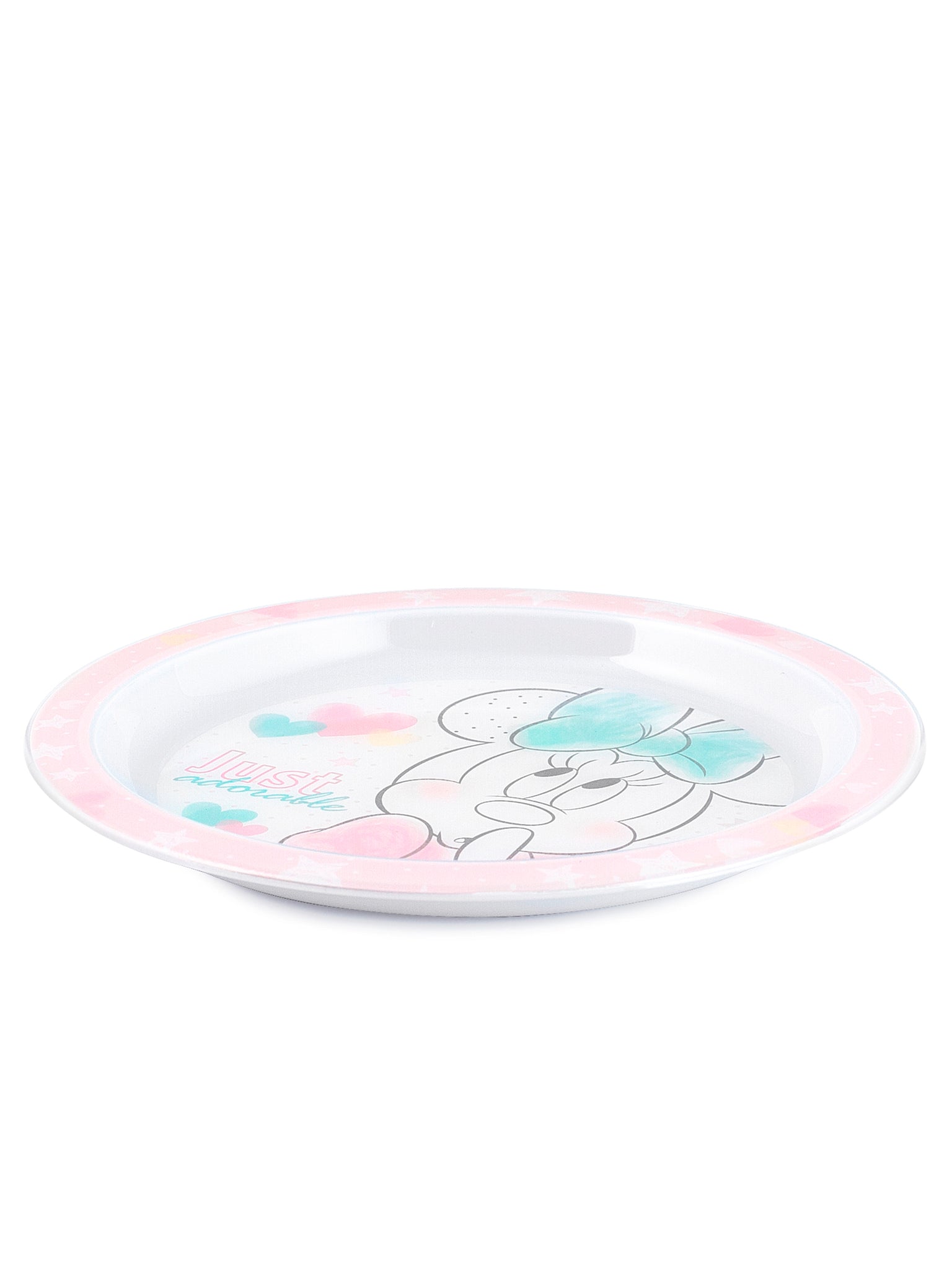Disney Minnie Tender, Piatto Piano, 6+, 21 Cm, Rosa