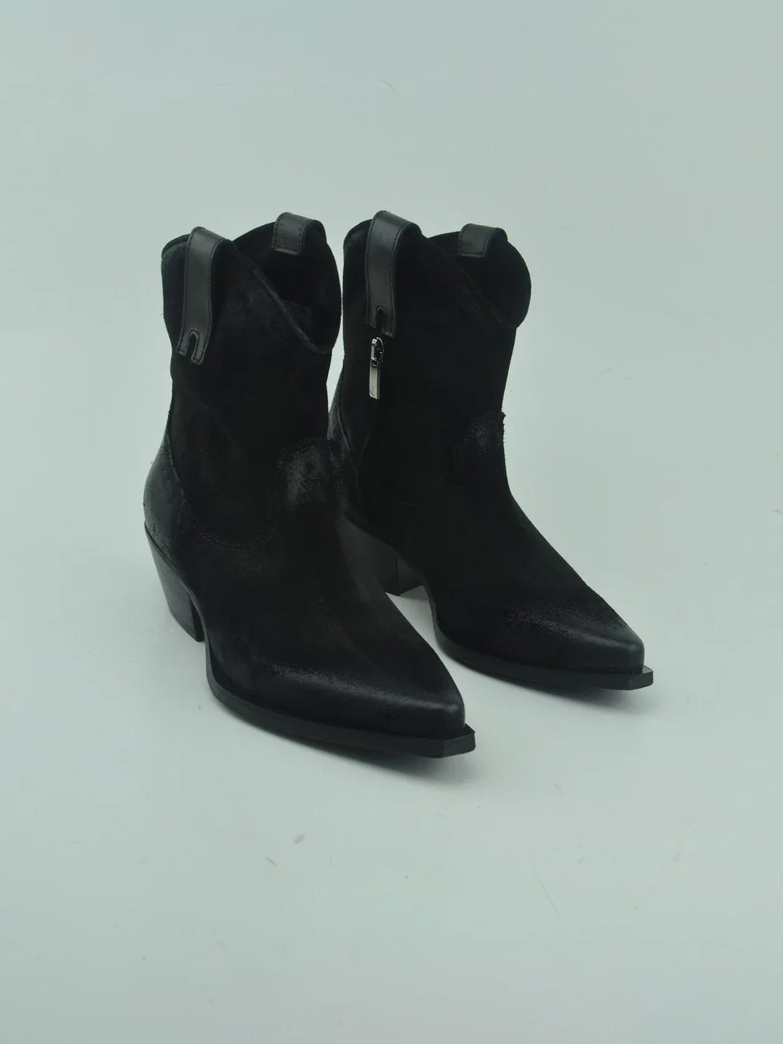 DX 212 B CAMOSCIO INGRASSATO NERO