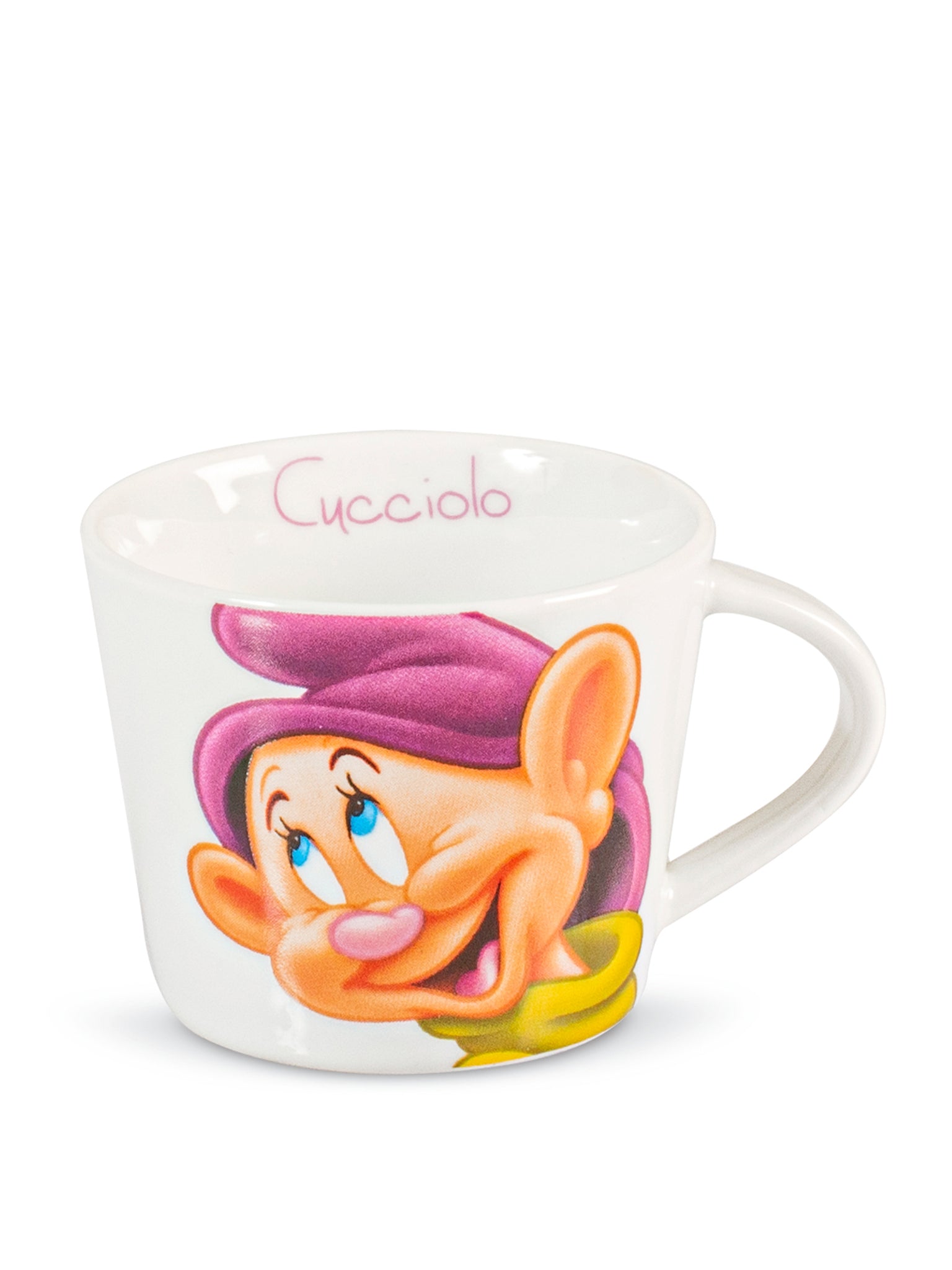 Disney Nani Set 12 Tazze Caffè, Porcellana, 100Cc