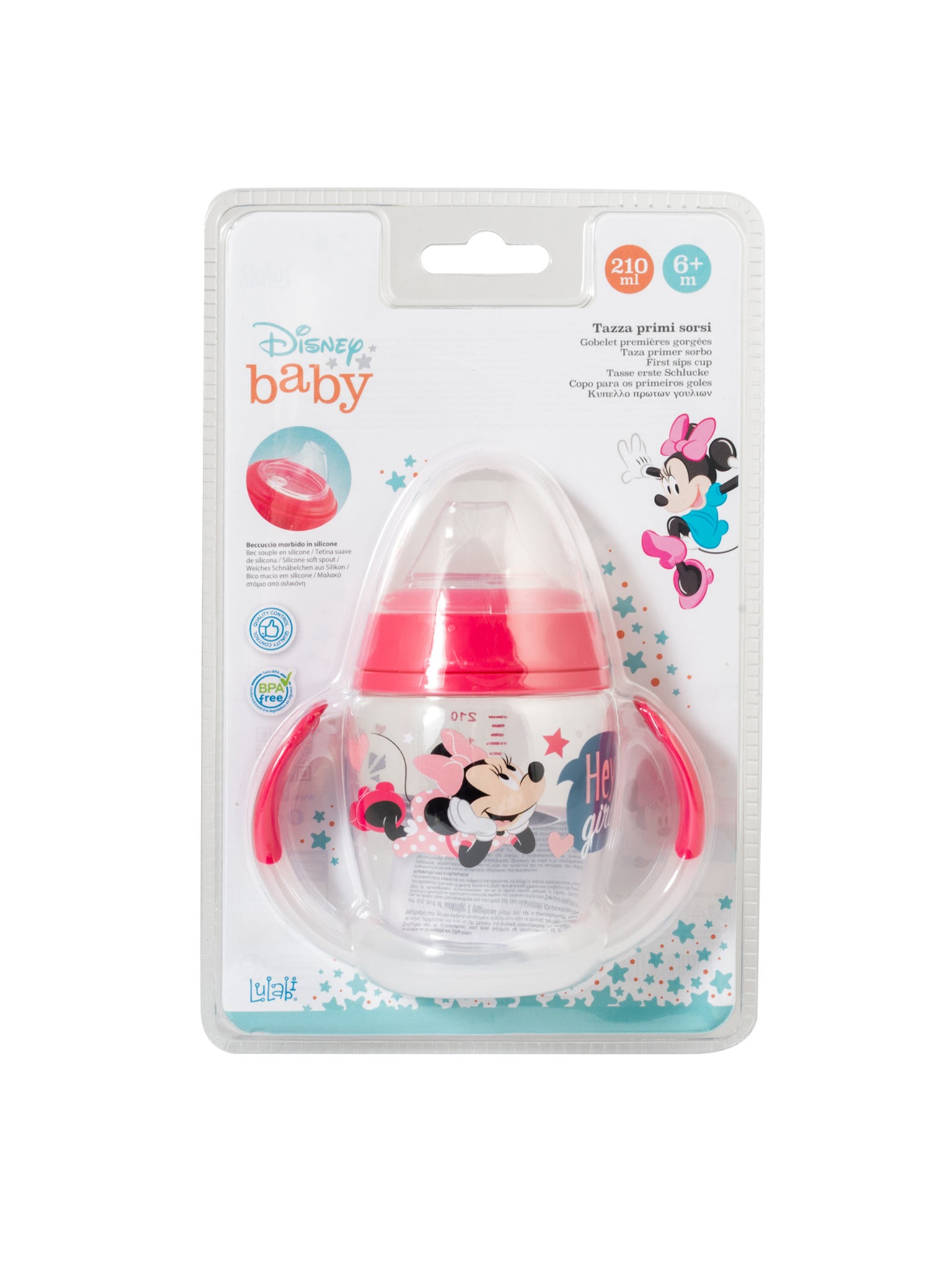 Disney Minnie Icon Tazza 1° Sorsi, Polipropilene, 210Ml