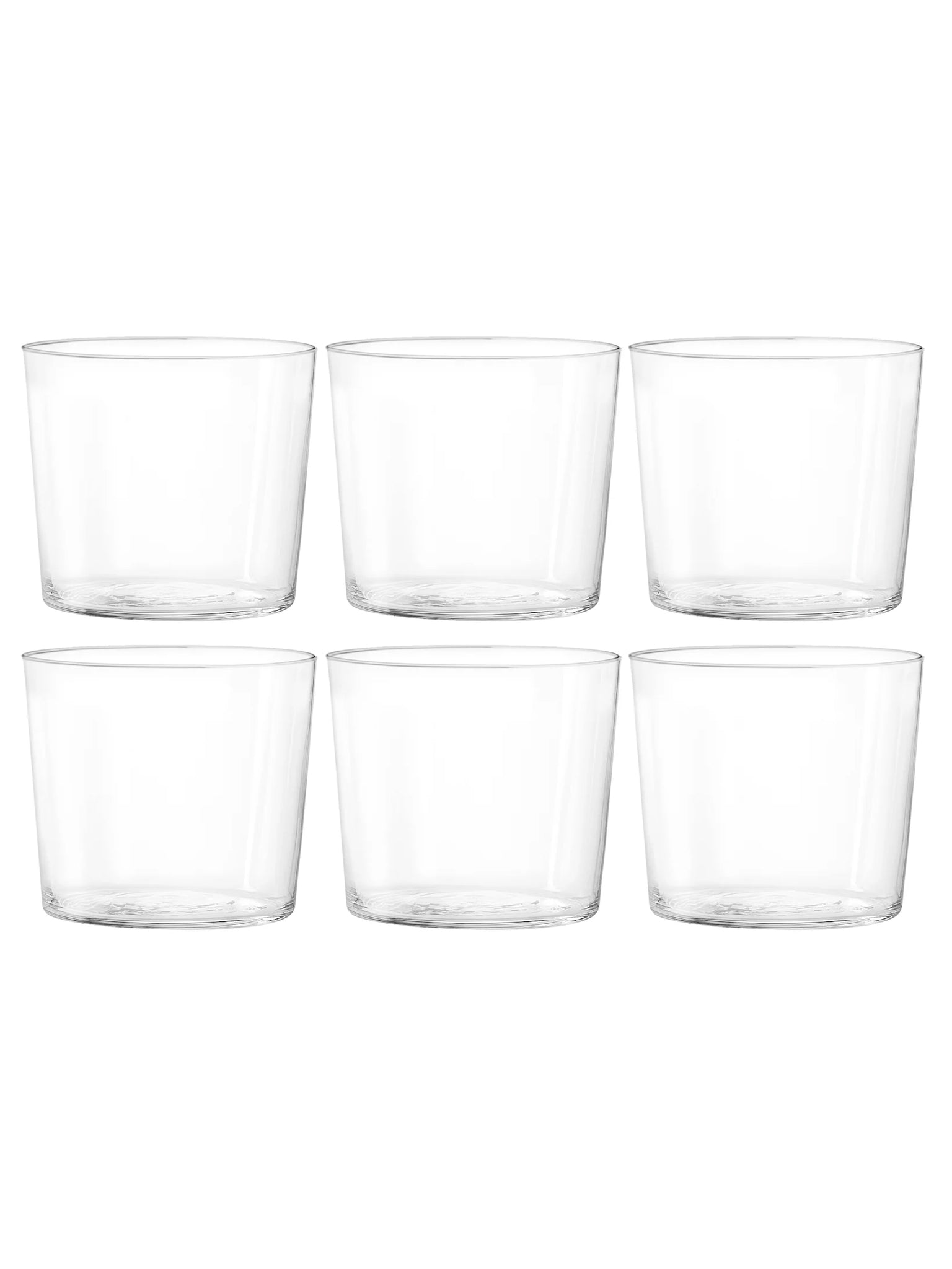 Set 6 Bicchieri Starck In Vetro Borosilicato Cc 270