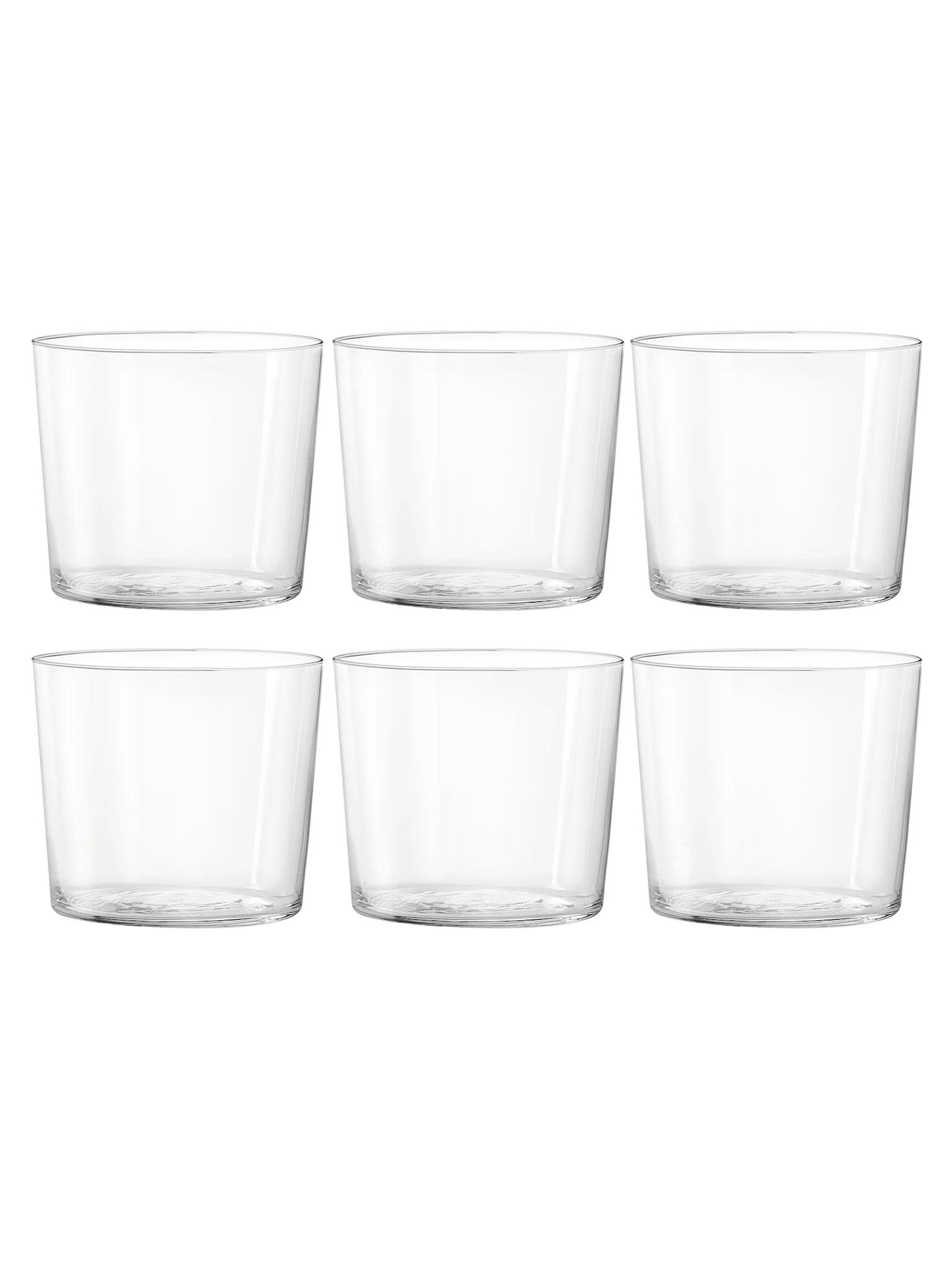 Set 6 Bicchieri Starck In Vetro Borosilicato Cc 190