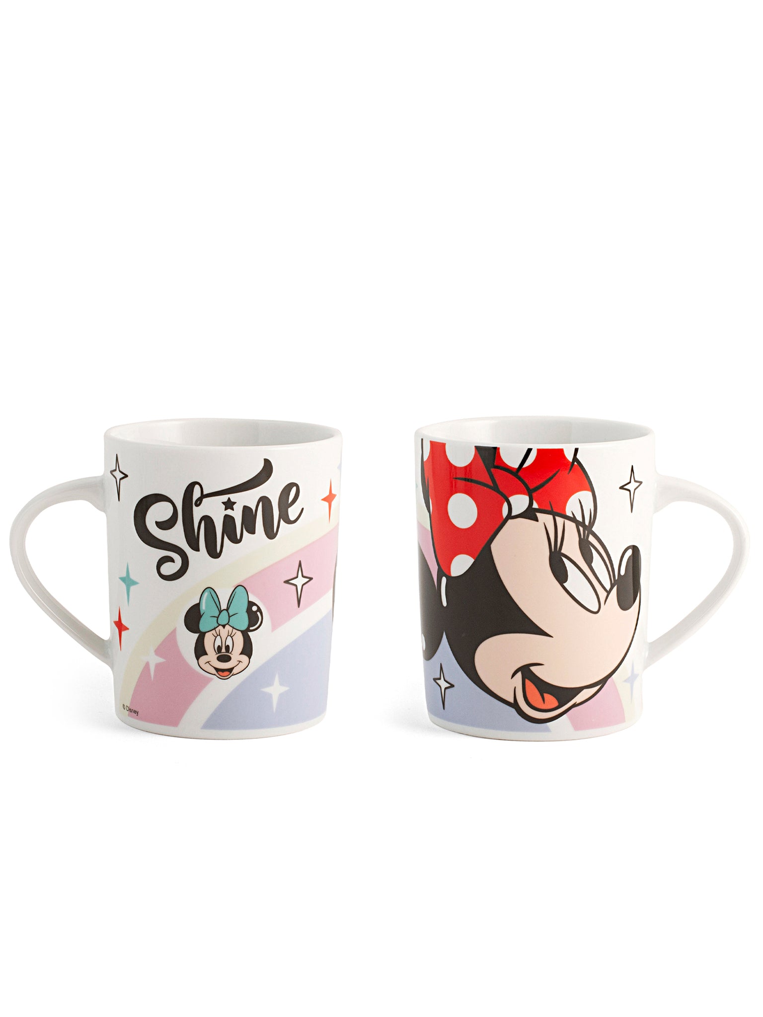 Minnie Surething Set 6 Mug, Porcellana, 330Cc