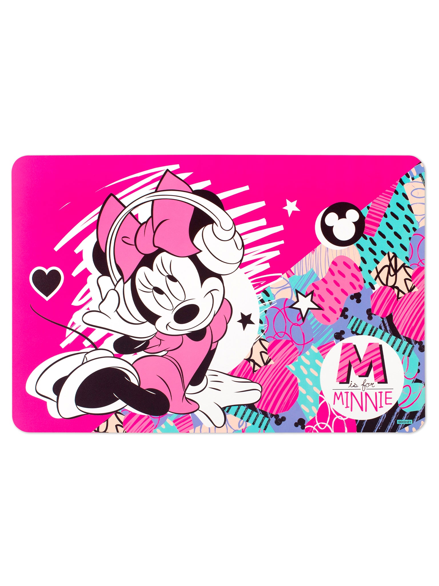 Disney Minnie Urban Set 12 Tovagliette, Polipropilene