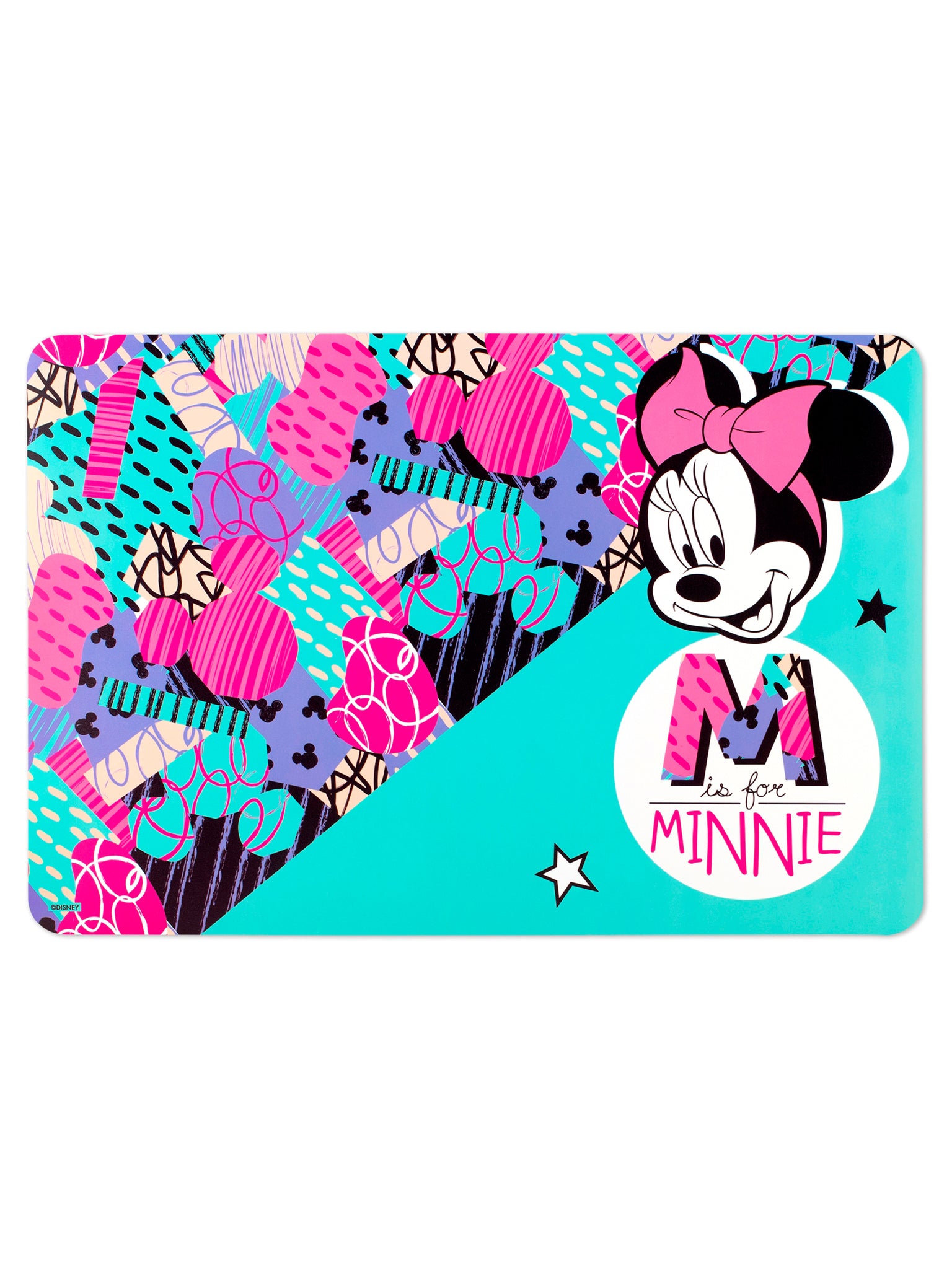 Disney Minnie Urban Set 12 Tovagliette, Polipropilene