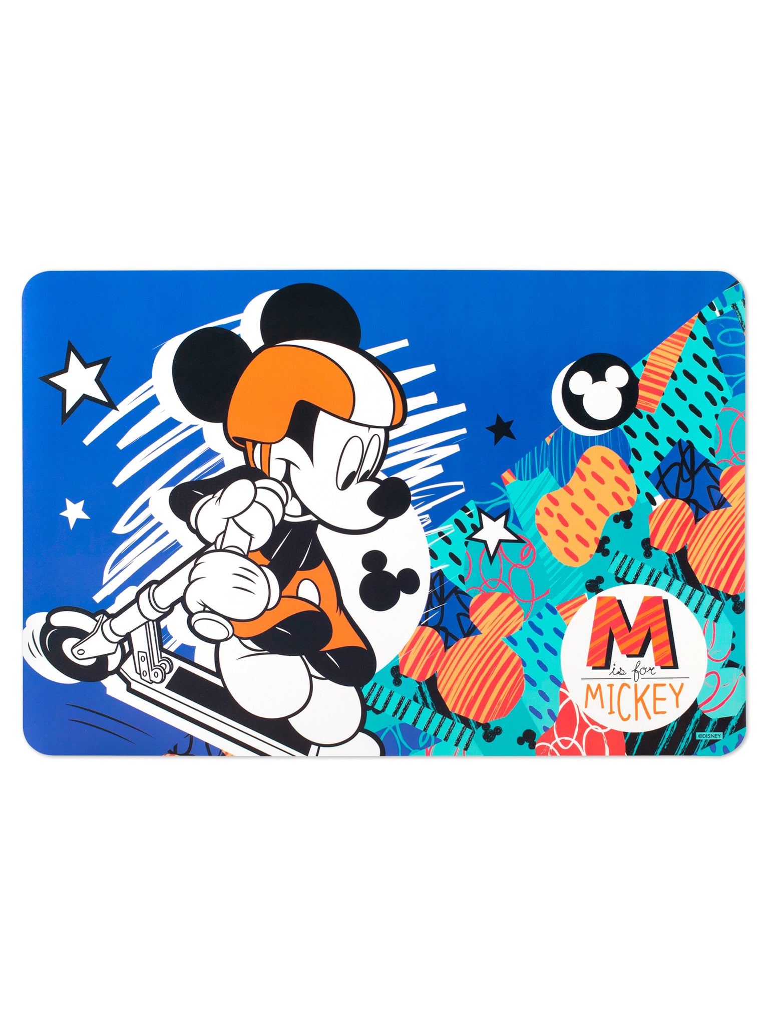 Disney Mickey Urban Set 12 Tovagliette, Polipropilene