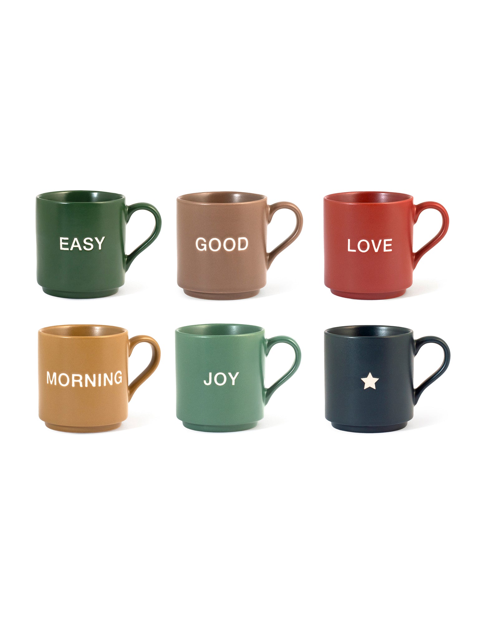 Set 6 Mug Mix&Match Assortite Cc 360