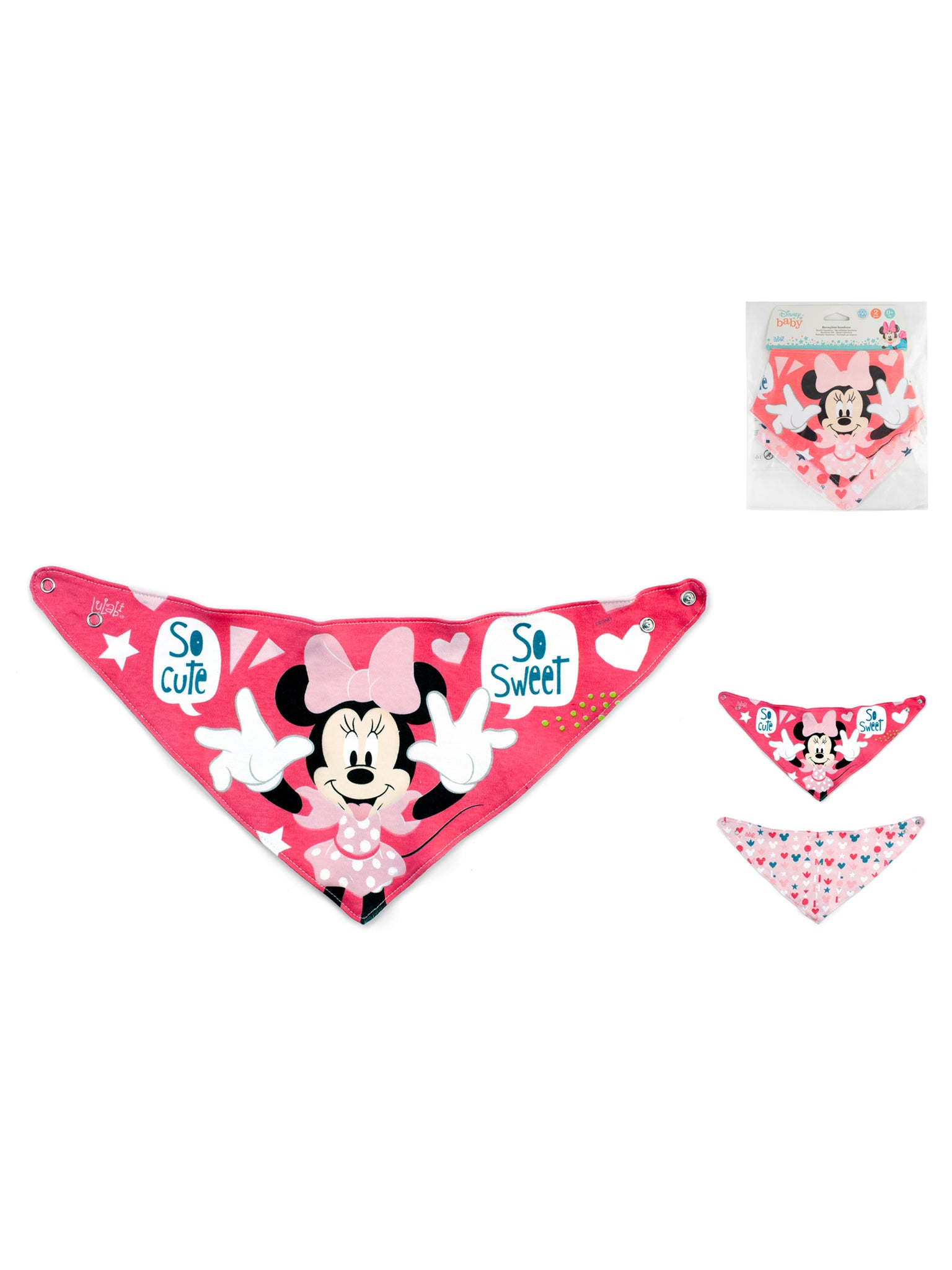 Set 2 Bavaglini Bandana Minnie Icon