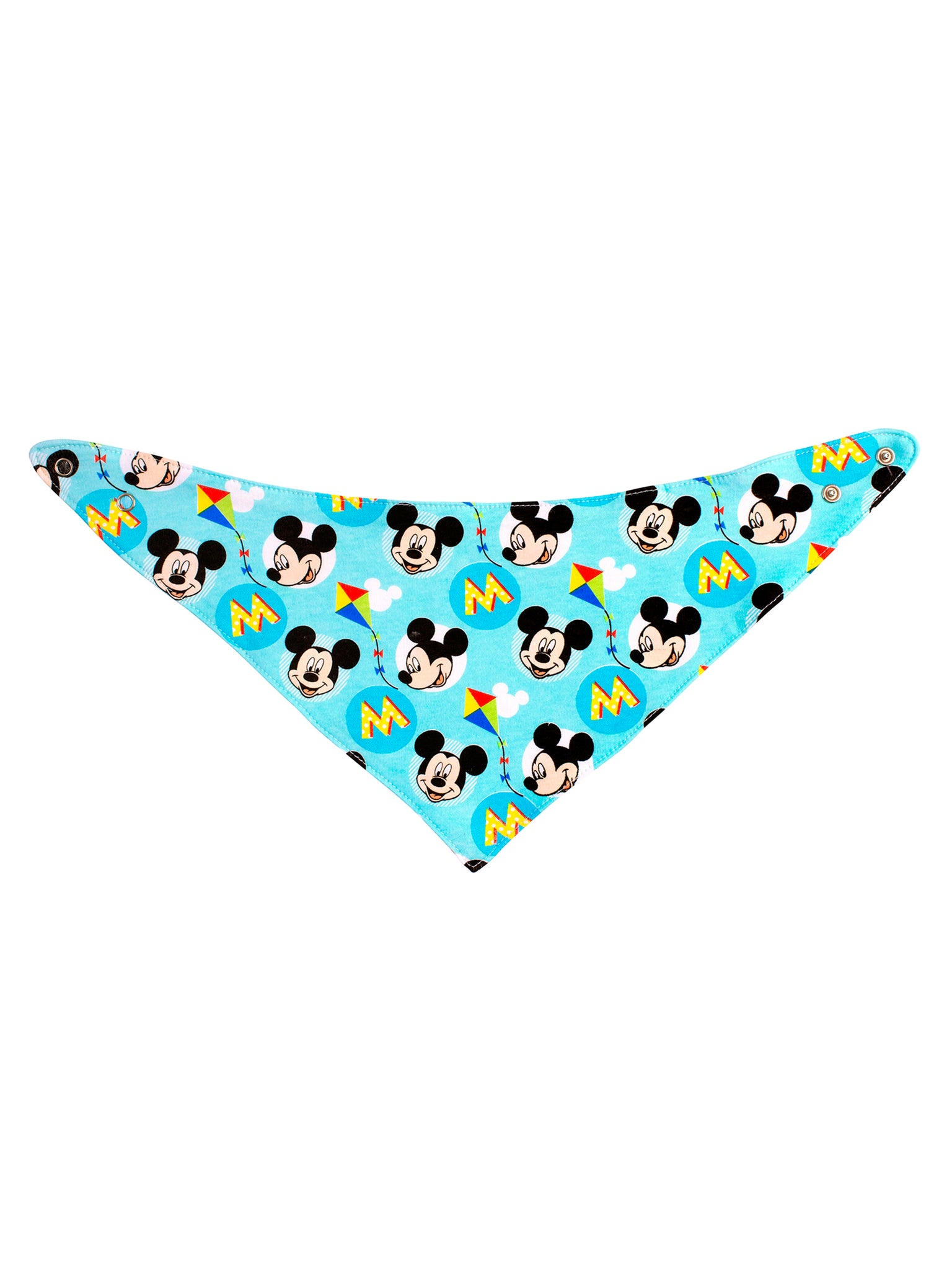 Disney Mickeysimply Set 2 Bavaglini In Cotone