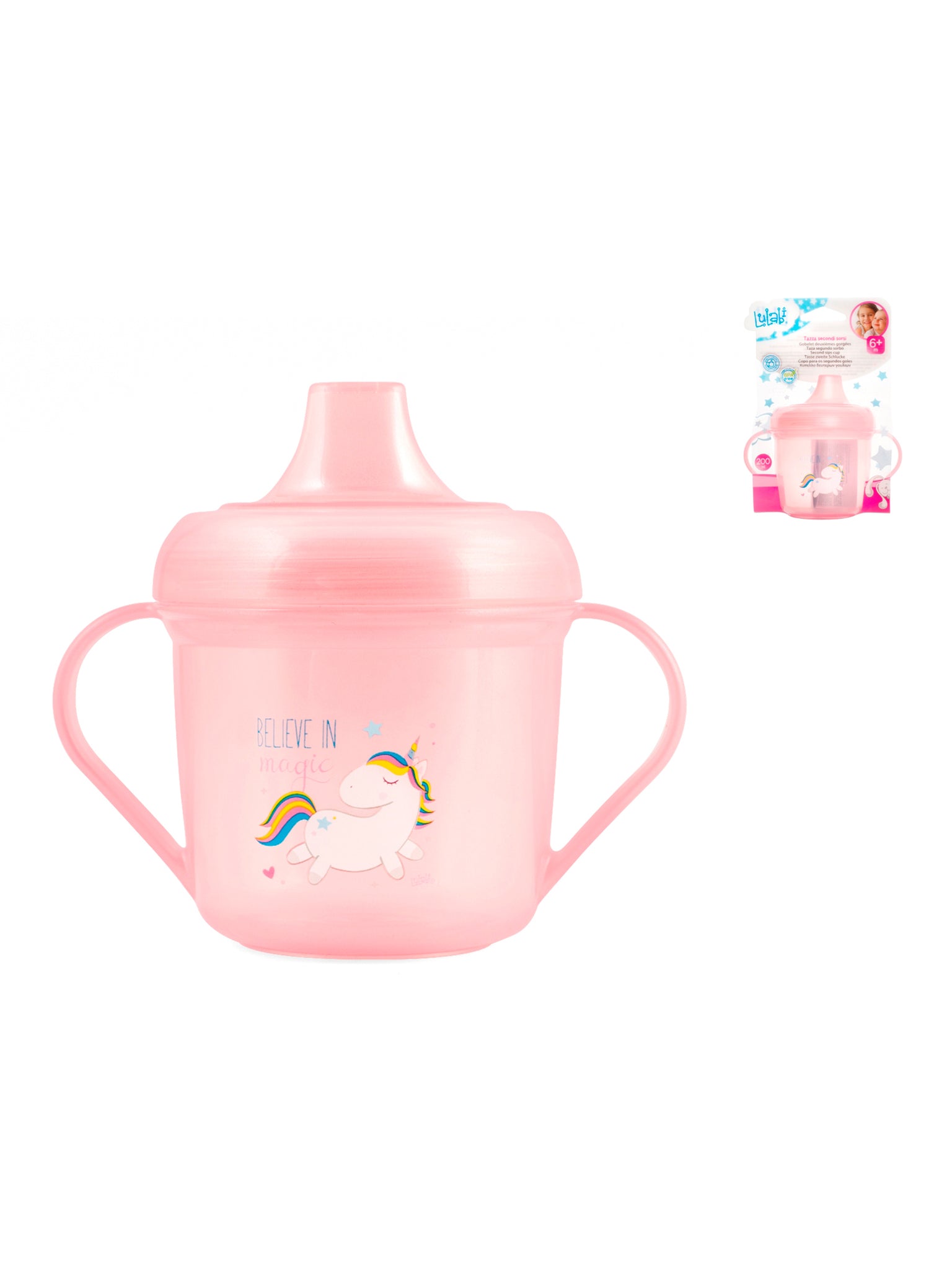 Unicorn Tazza 2 Sorsi, 200Ml, Polipropilene - 600 G