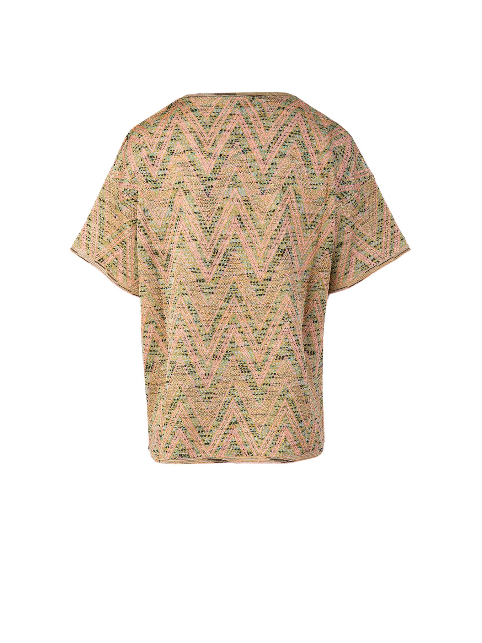 Polo - Zig Zag Bronze and Pink - M Missoni