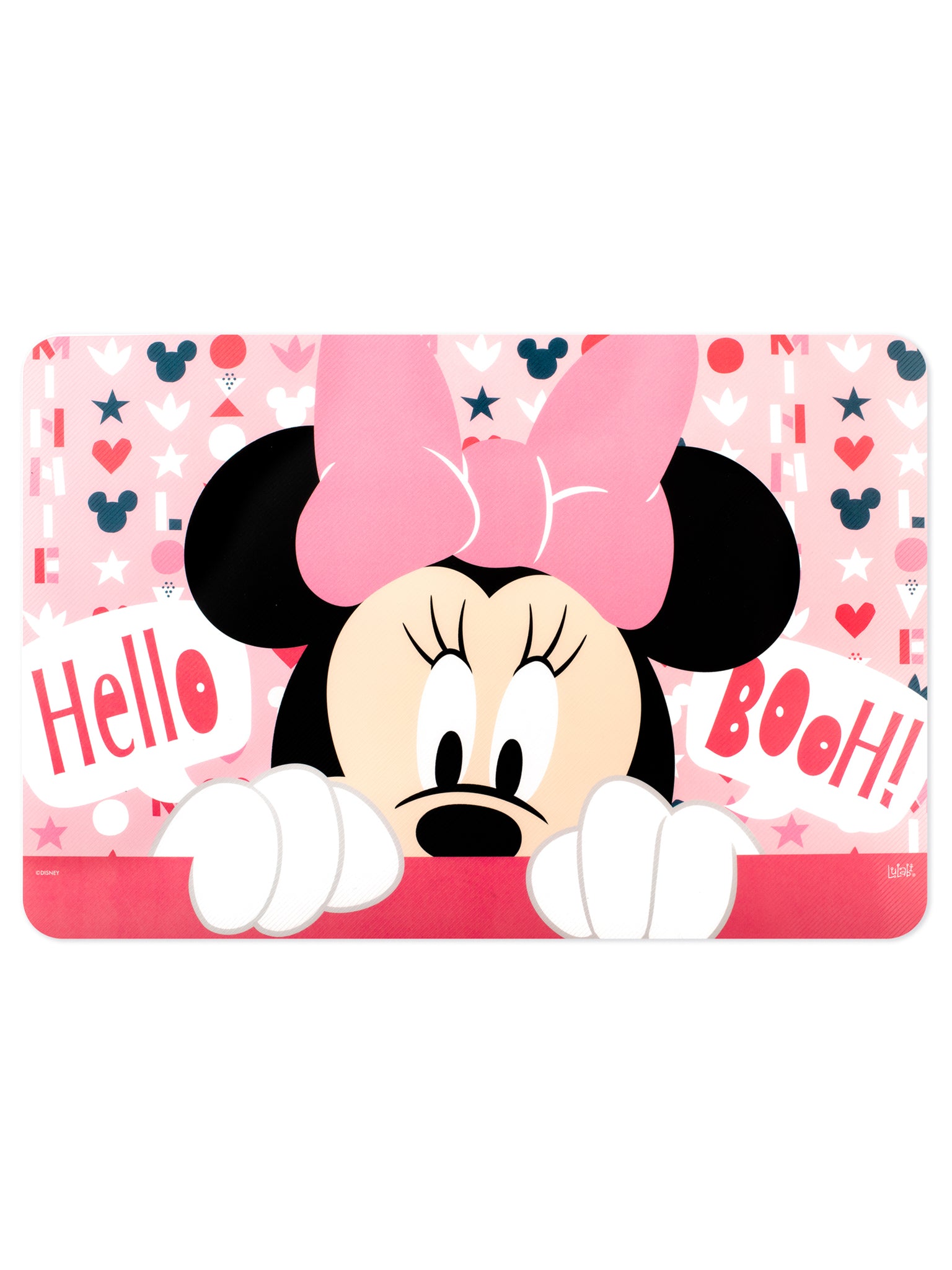 Minnie Icon Set 12 Tovagliette In Polipropilene, 30X45Cm