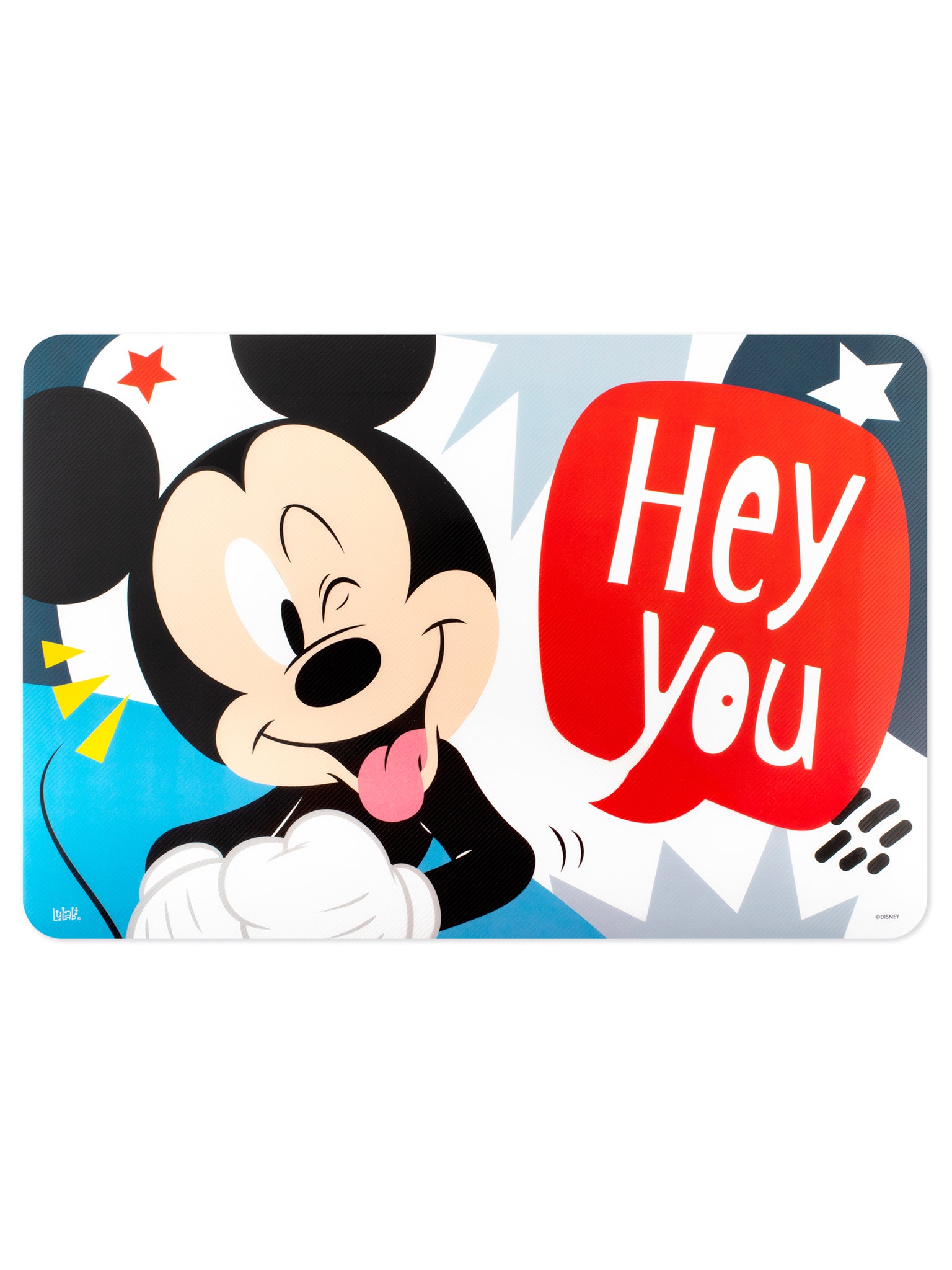 Mickey Icon Set 12 Tovagliette In Polipropilene, 30X45Cm