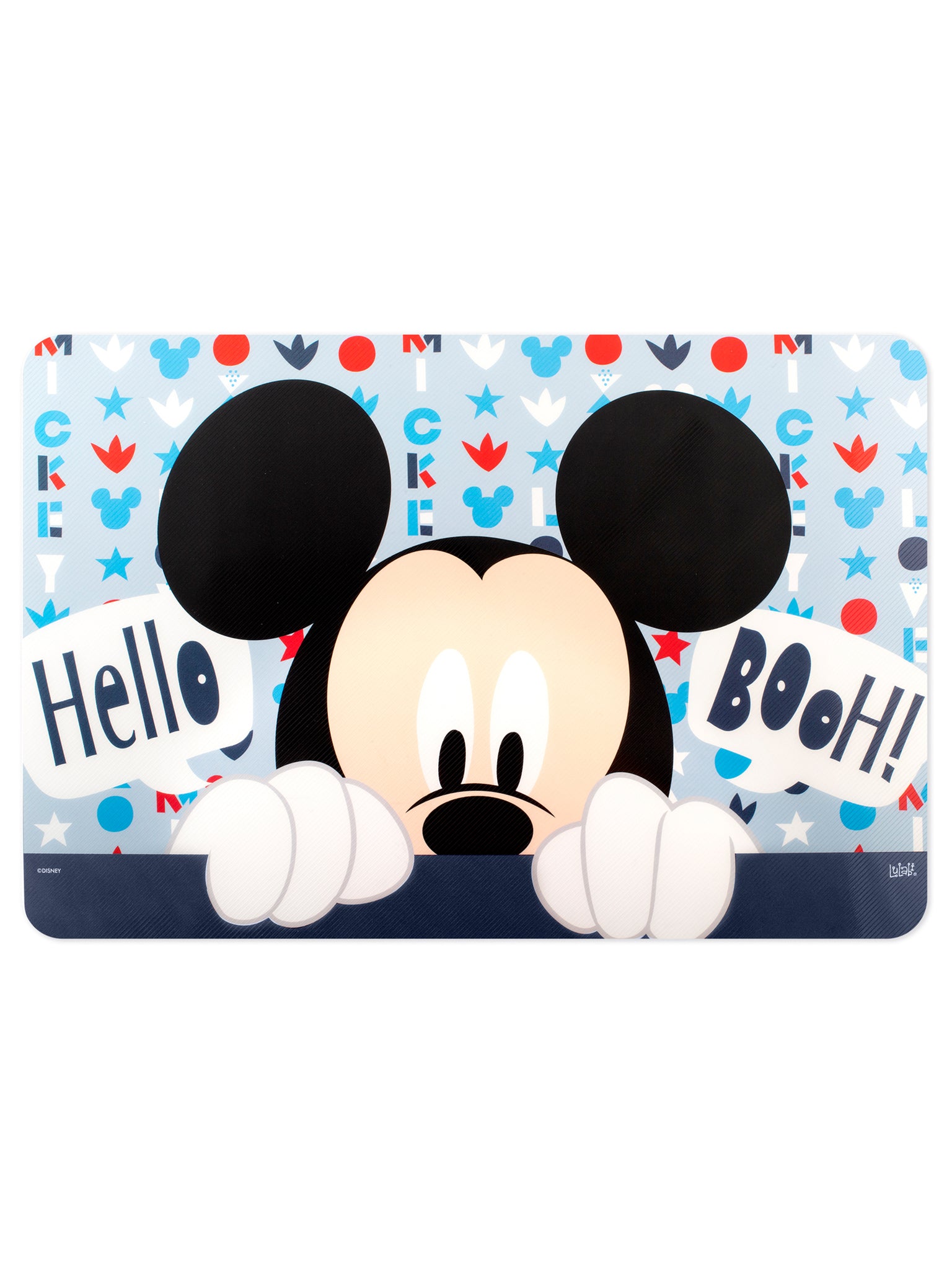 Mickey Icon Set 12 Tovagliette In Polipropilene, 30X45Cm